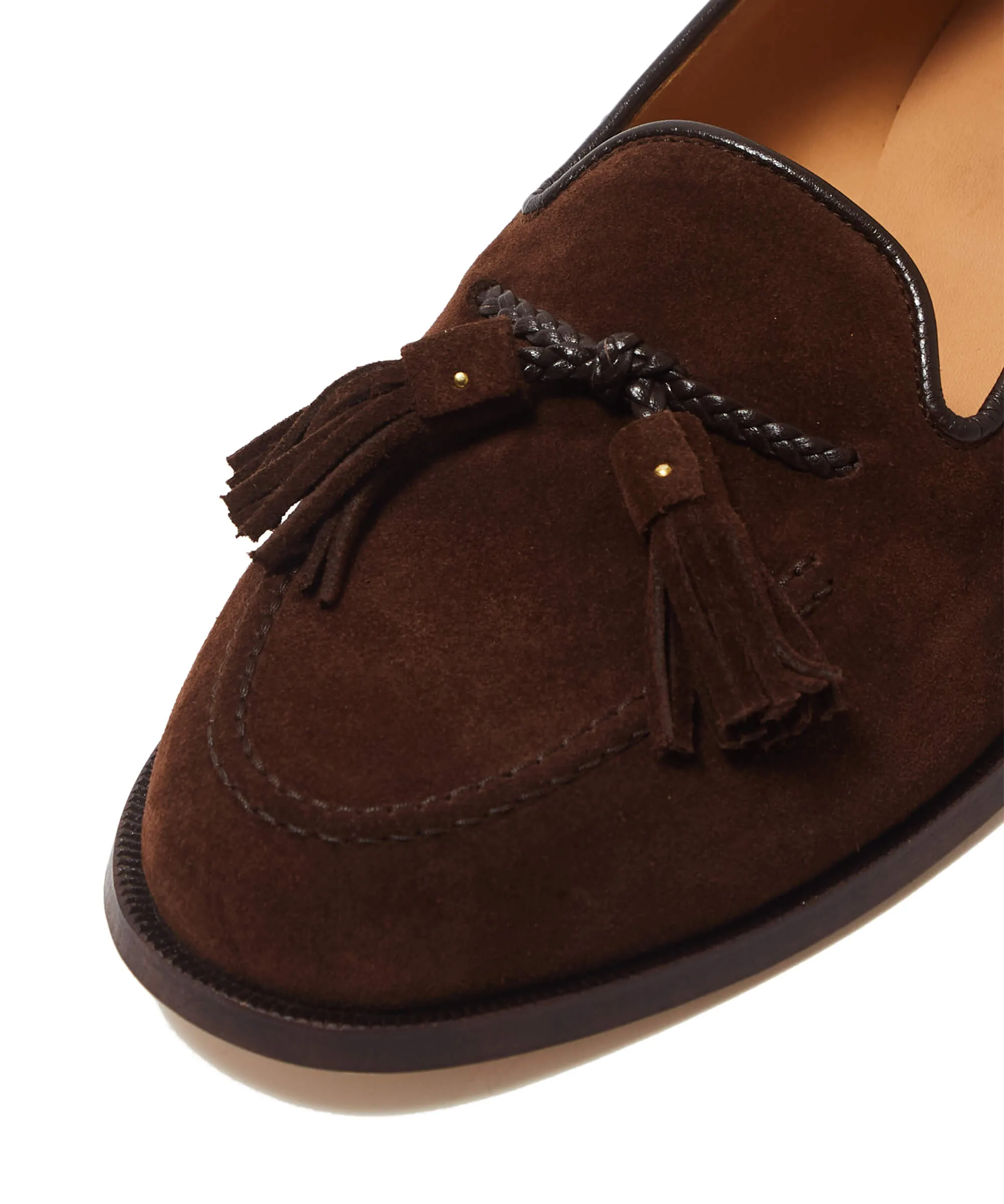 SUEDE LOAFER "COUPE" sold by Sugar Hill Tokyo product image thumbnail 4