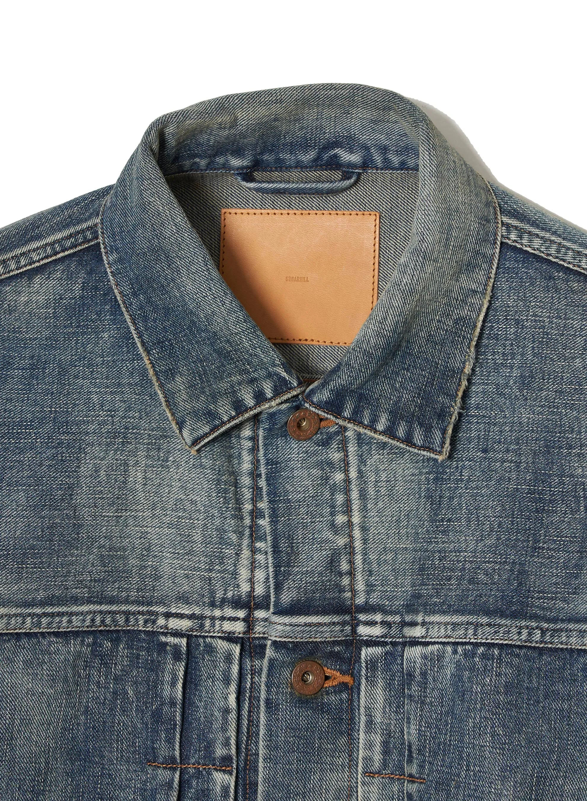 FADED MODERN DENIM JACKET sold by Sugar Hill Tokyo product image thumbnail 3