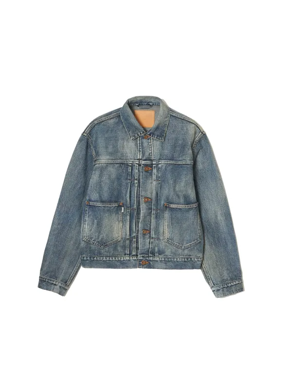 FADED MODERN DENIM JACKET sold by Sugar Hill Tokyo