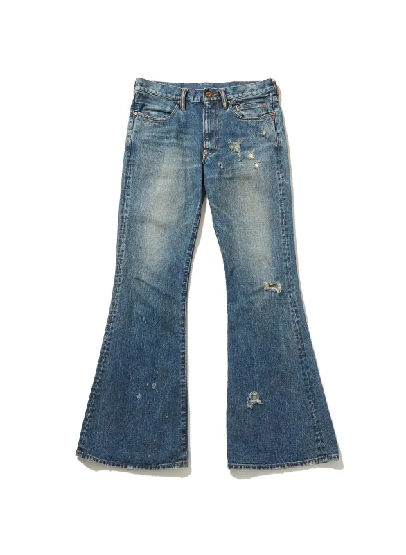 FADED MODERN FLARED TROUSERS sold by Sugar Hill Tokyo