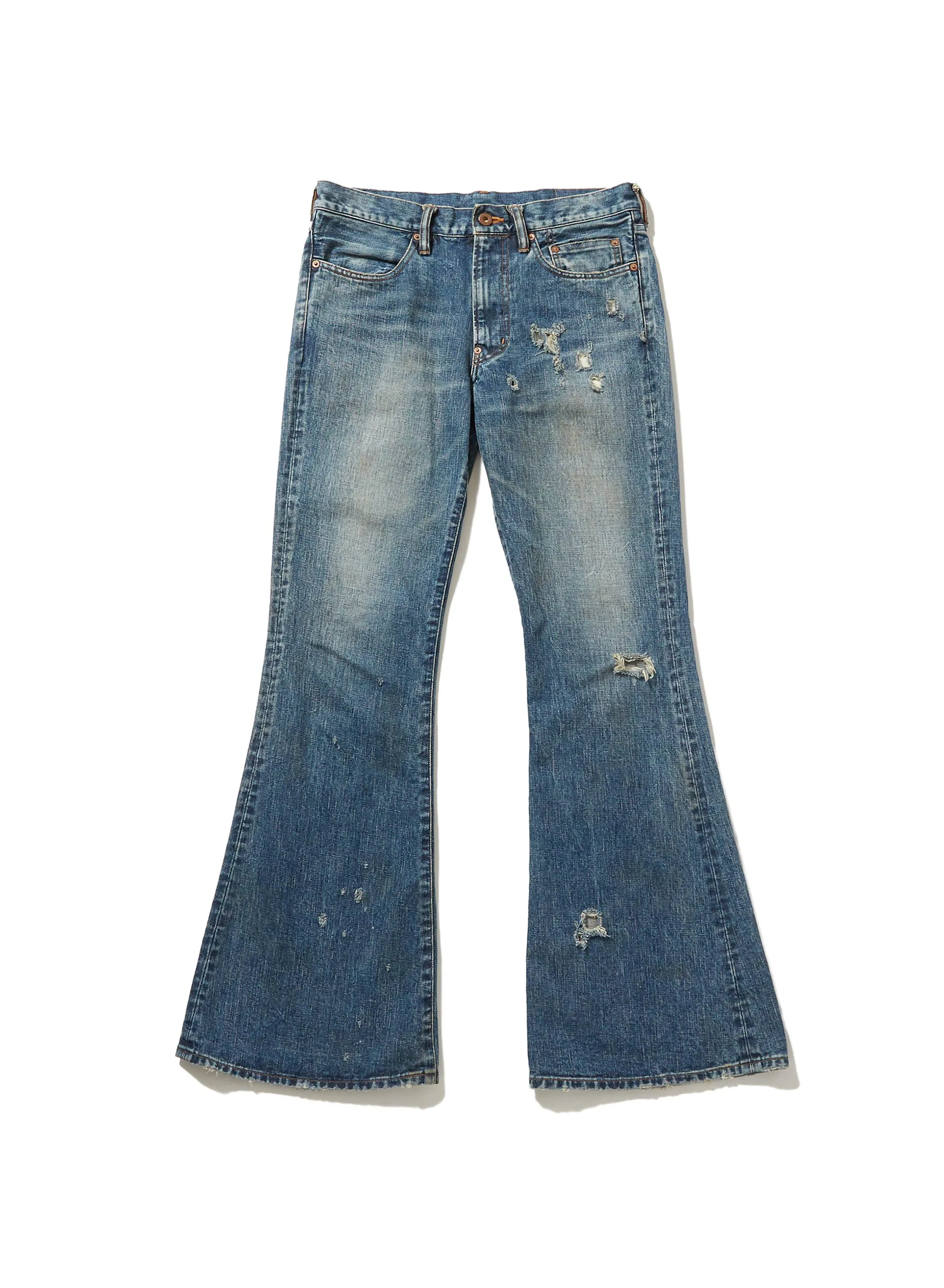 FADED MODERN FLARED TROUSERS sold by Sugar Hill Tokyo