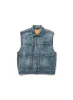 FADED MODERN DENIM VEST sold by Sugar Hill Tokyo