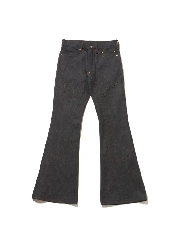 MODERN WESTERN DENIM TROUSERS FLARED CUT sold by Sugar Hill Tokyo