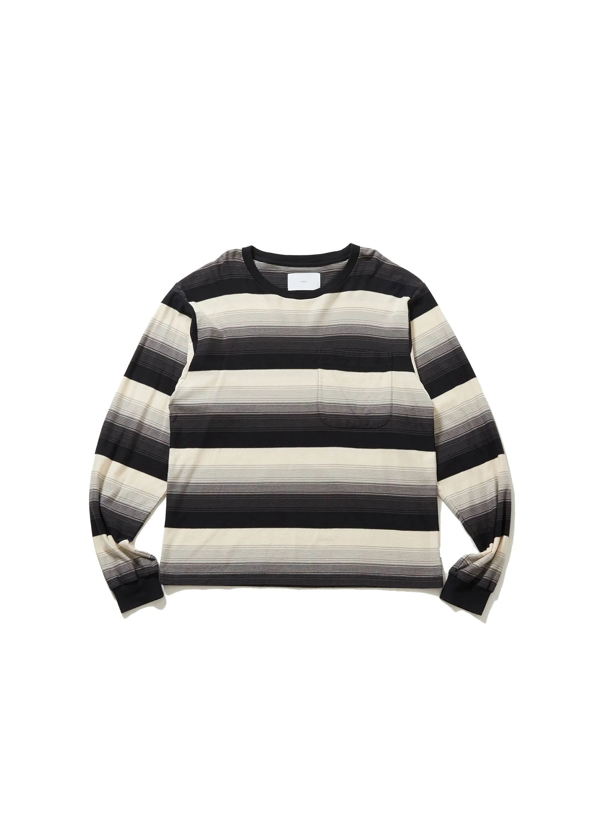 MULTI STRIPE LONG SLEEVE TEE sold by Sugar Hill Tokyo product image thumbnail 3