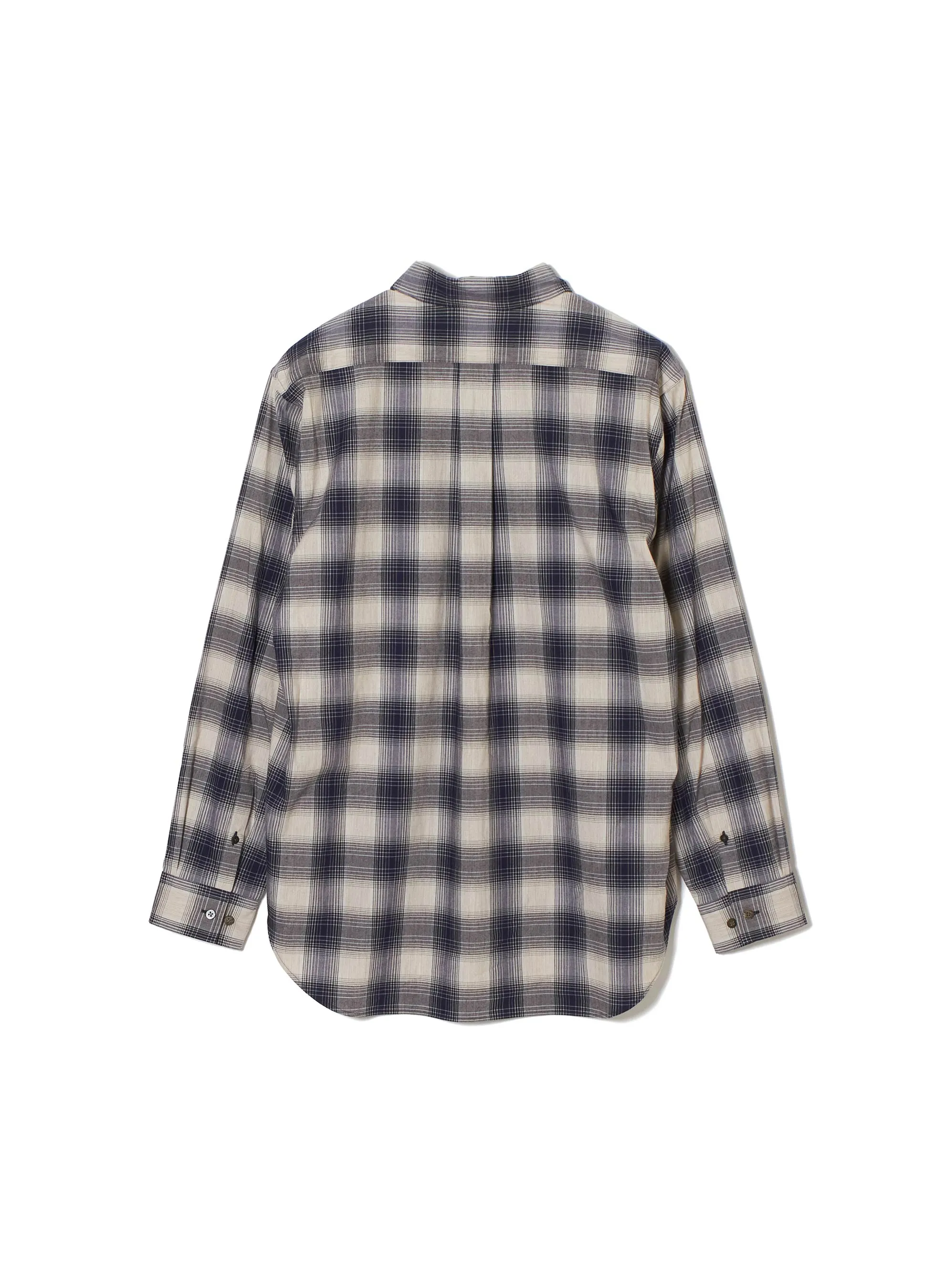 YAK OMBRE PLAID REGULAR COLLAR BLOUSE sold by Sugar Hill Tokyo product image thumbnail 2