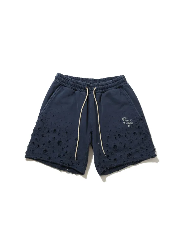 CRASHED SWEAT SHORT TROUSERS sold by Sugar Hill Tokyo