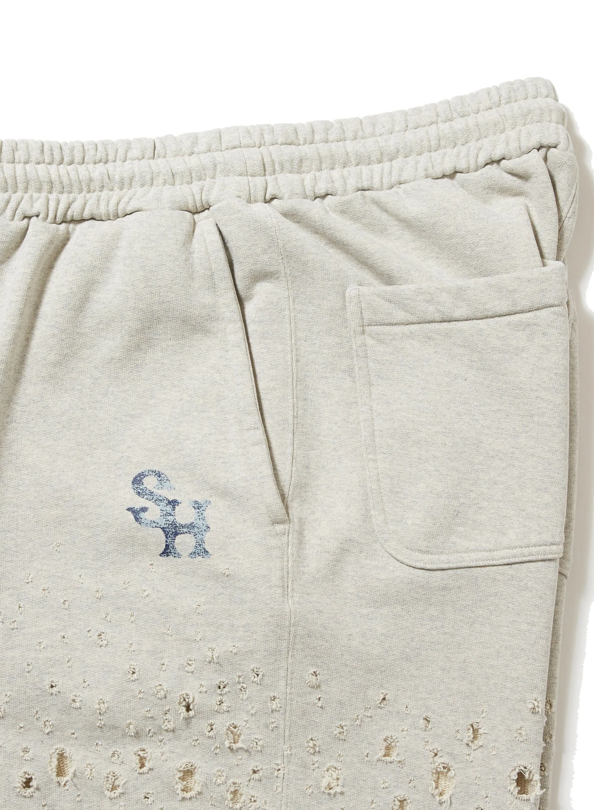 CRASHED SWEAT TROUSERS sold by Sugar Hill Tokyo product image thumbnail 4