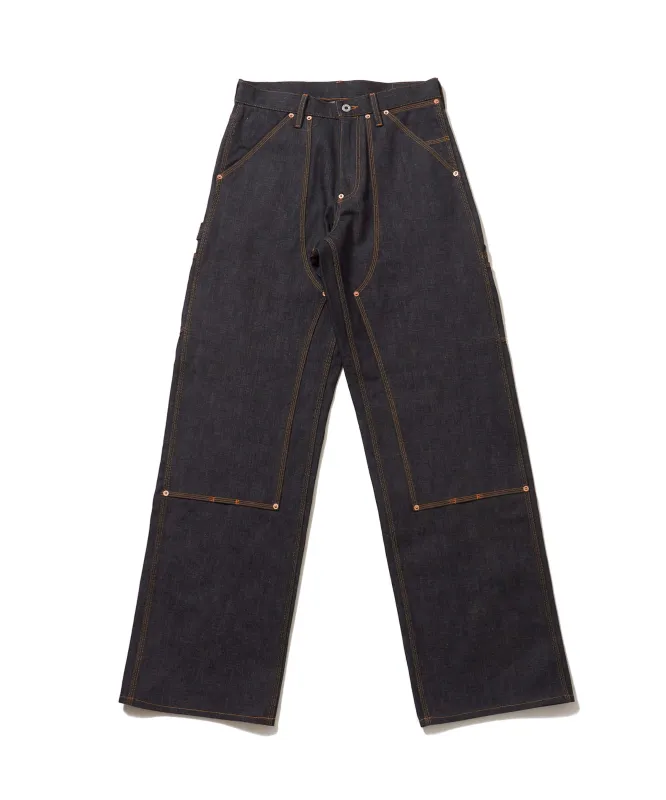 FADED MODERN DENIM PANTS DOUBLE KNEE sold by Sugar Hill Tokyo