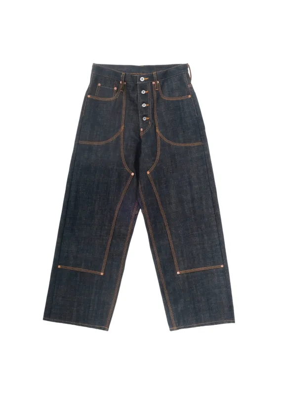 CLASSIC DOUBLE KNEE DENIM PANTS sold by Sugar Hill Tokyo