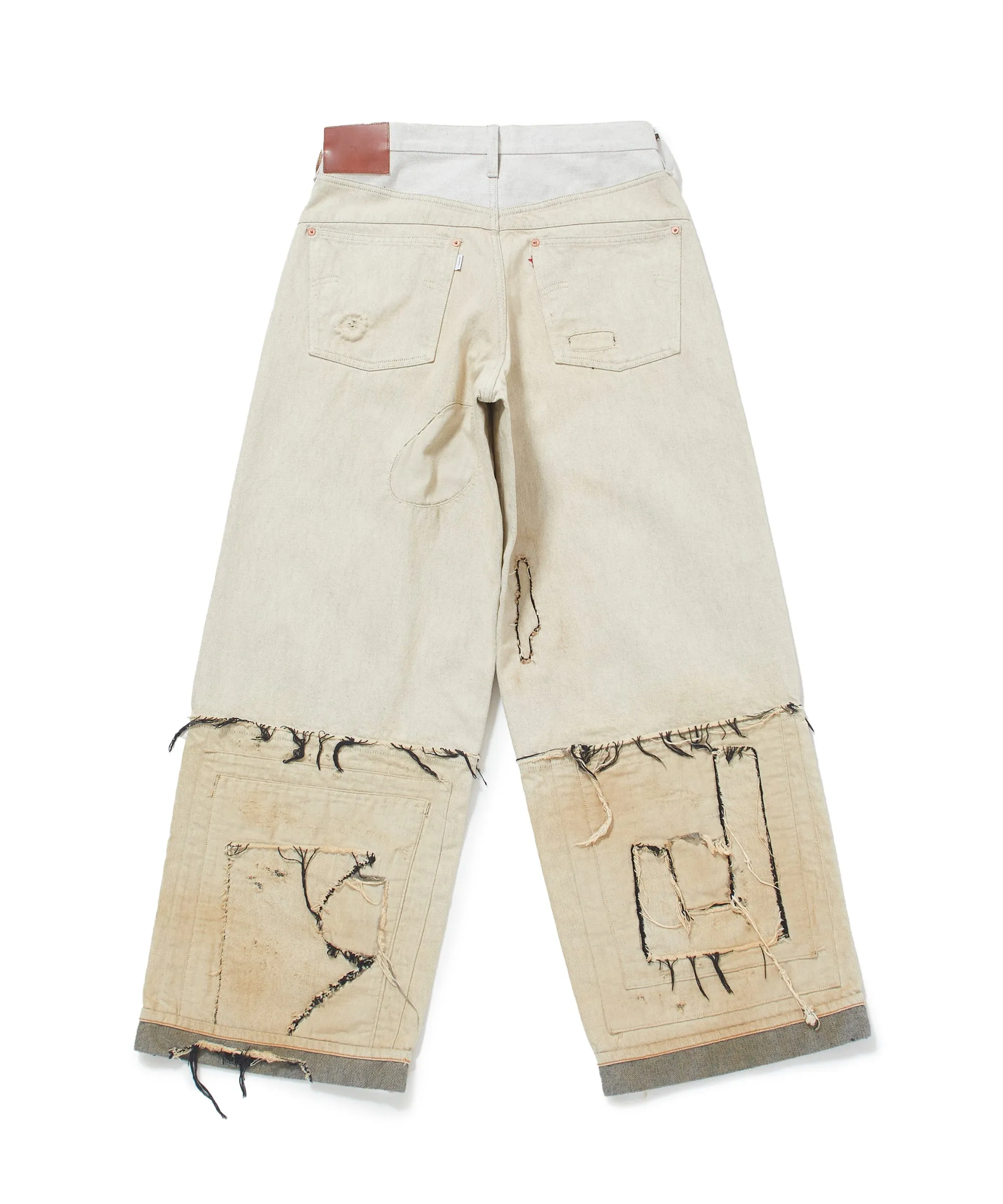 STRATUM DENIM PANTS WIDE CUT sold by Sugar Hill Tokyo product image thumbnail 4