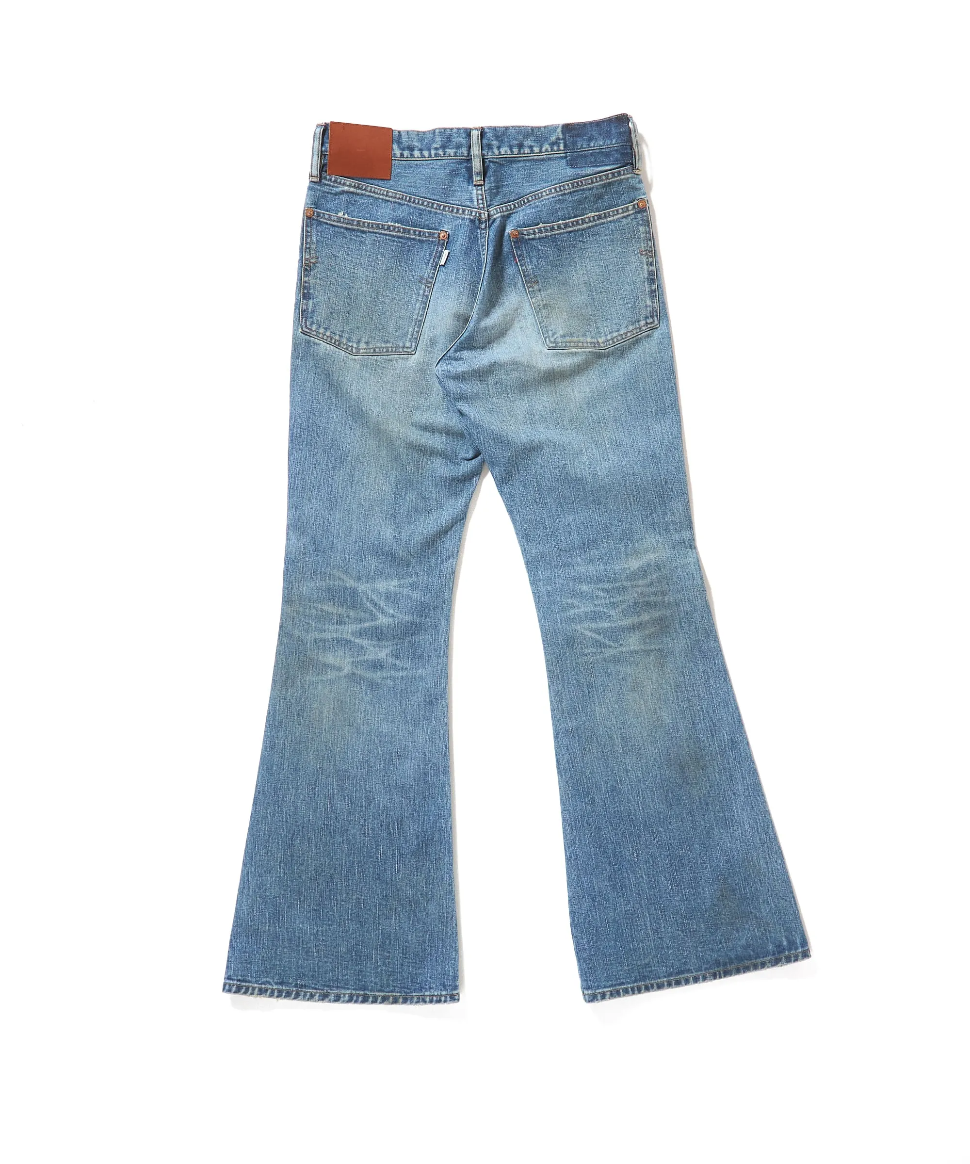FADED MODERN DENIM PANTS FLARED CUT sold by Sugar Hill Tokyo product image thumbnail 5