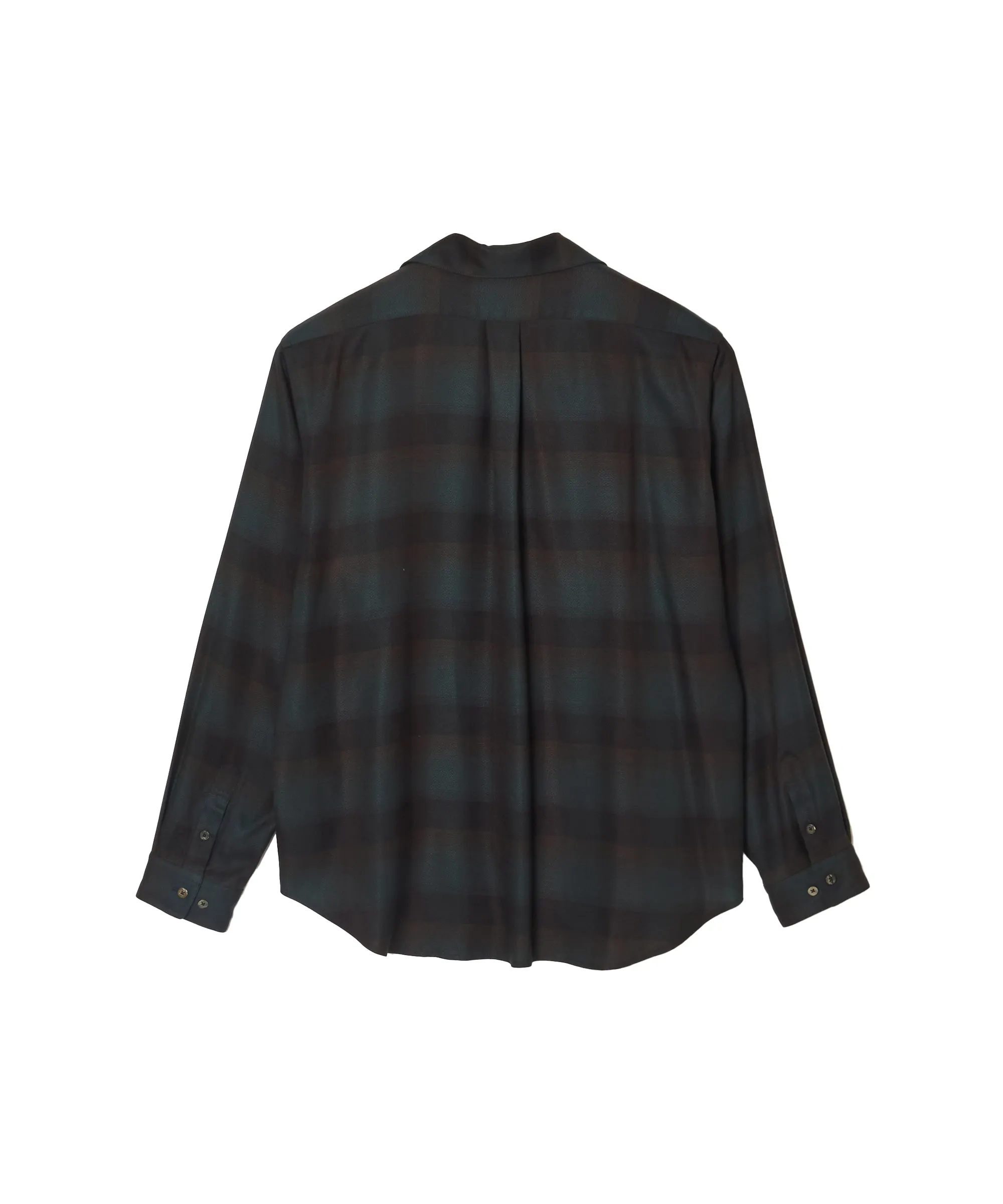 PLAID OPEN COLLAR SHIRTS sold by Sugar Hill Tokyo product image thumbnail 4