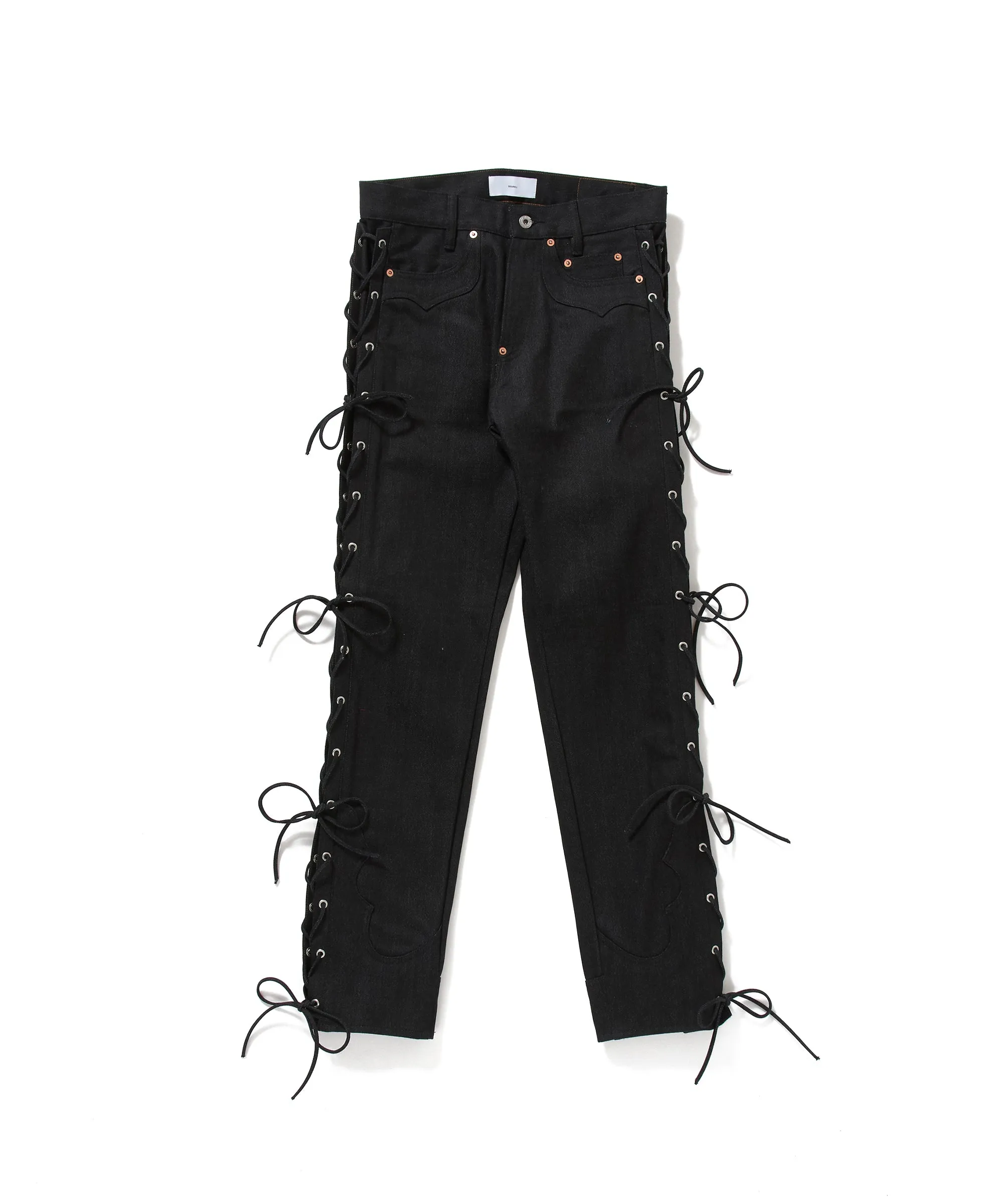 TWISTED HEATHER DENIM PANTS sold by Sugar Hill Tokyo product image thumbnail 2