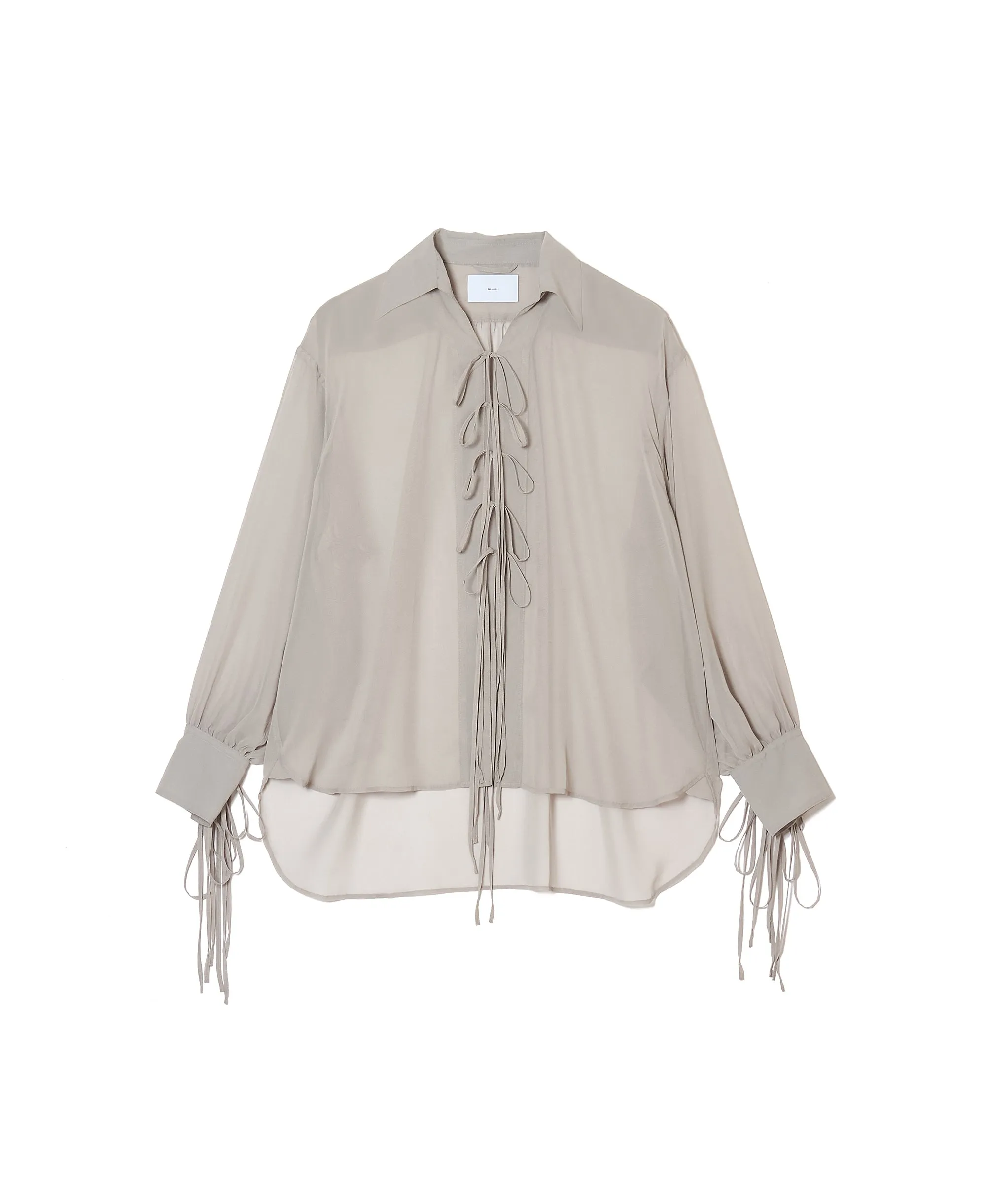 SHEER STRING SHIRT sold by Sugar Hill Tokyo product image thumbnail 2