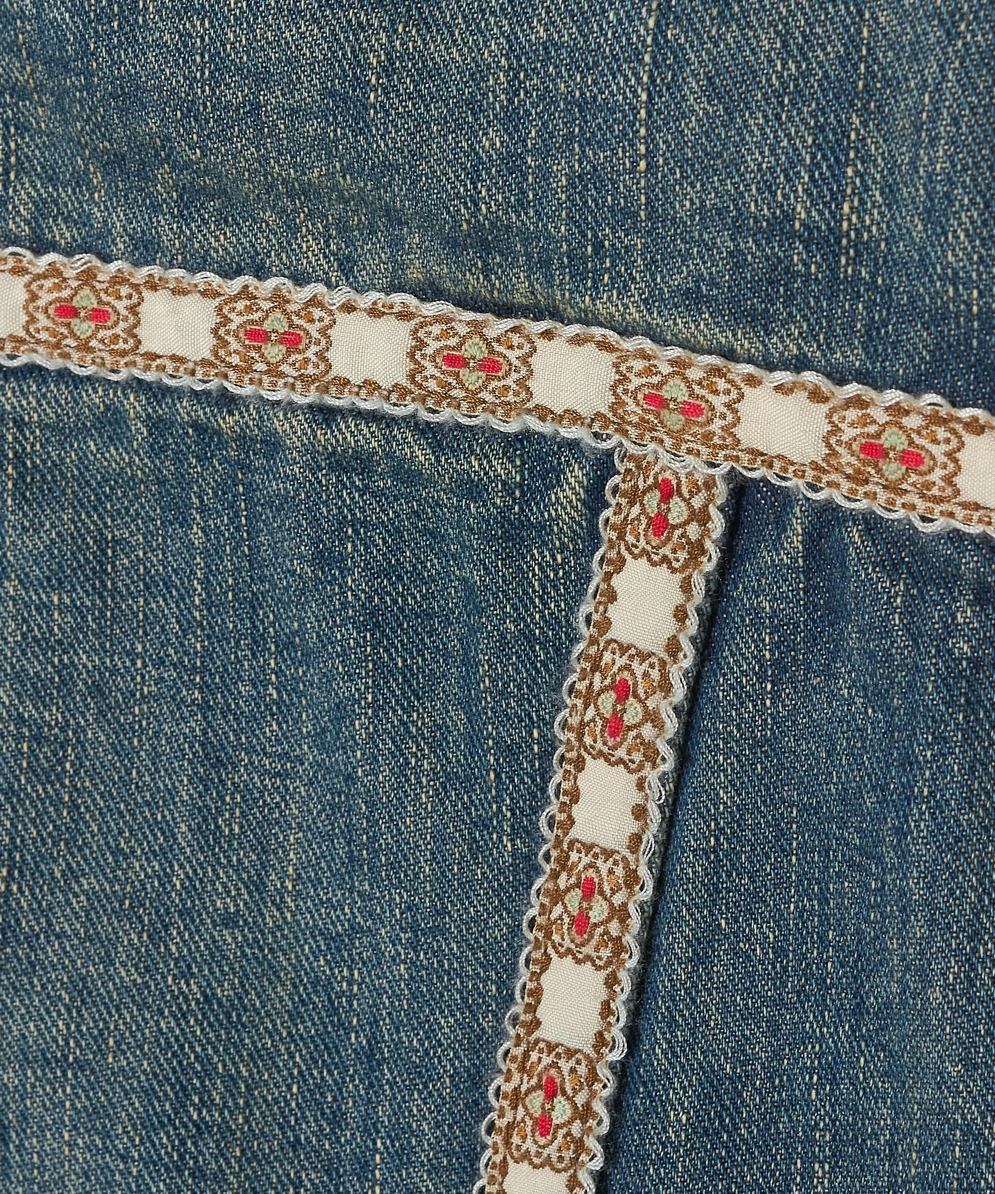 FADE TYROL DENIM VEST sold by Sugar Hill Tokyo product image thumbnail 5