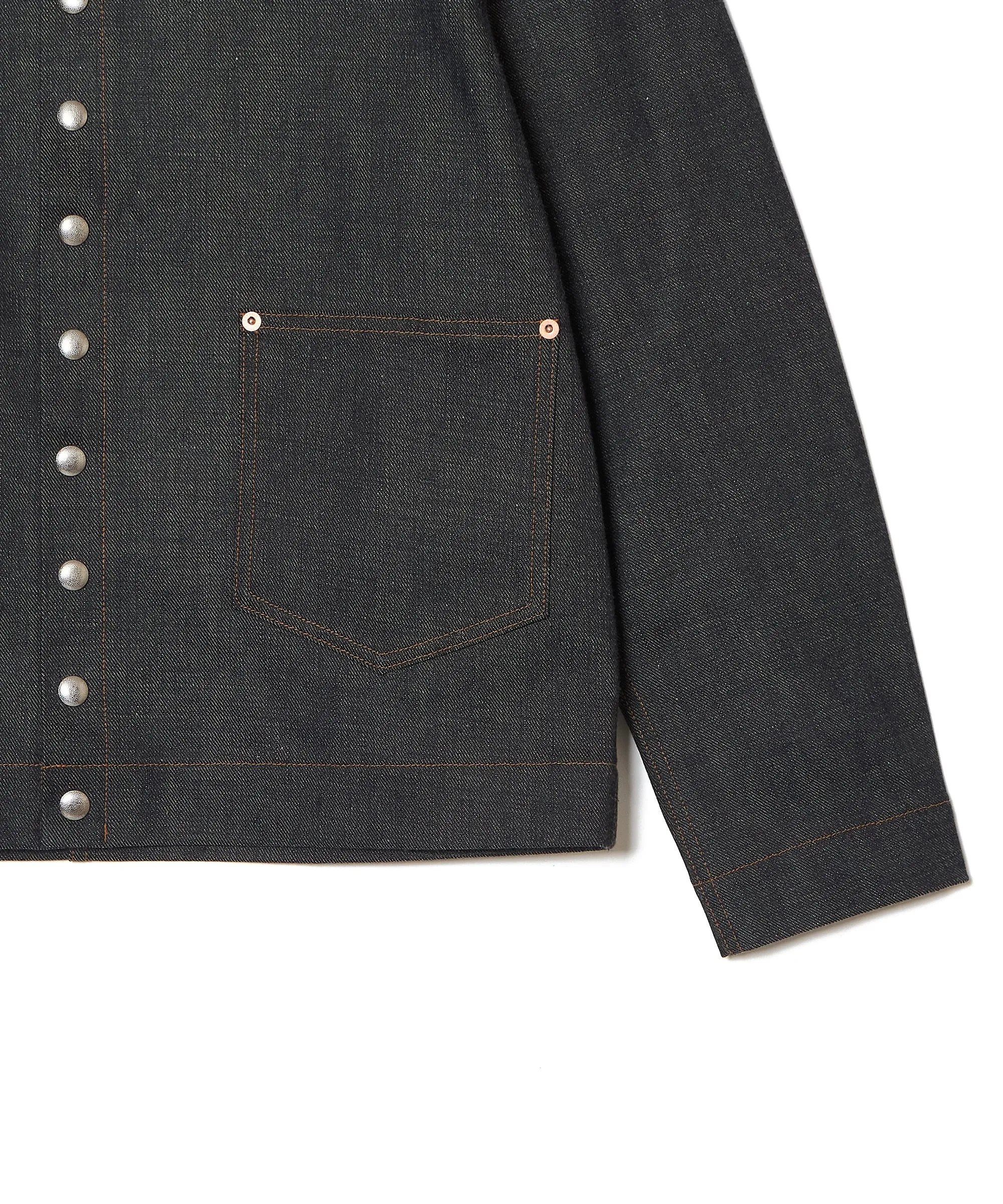 BUTTON DENIM JACKET sold by Sugar Hill Tokyo product image thumbnail 4