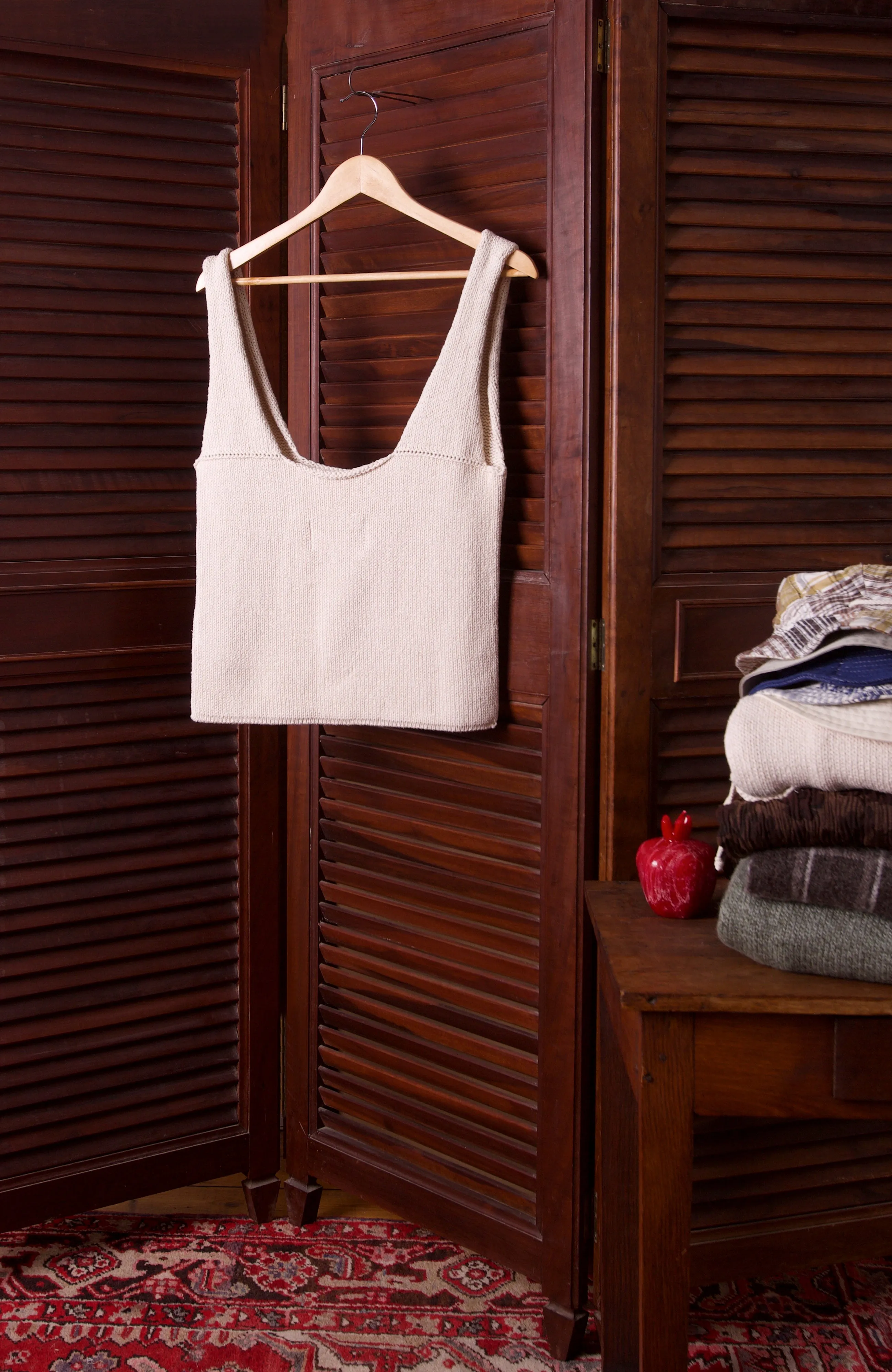 Knitted Shopper, Undyed Cotton (TRUE SAMPLE) sold by XENIA TELUNTS product image thumbnail 2