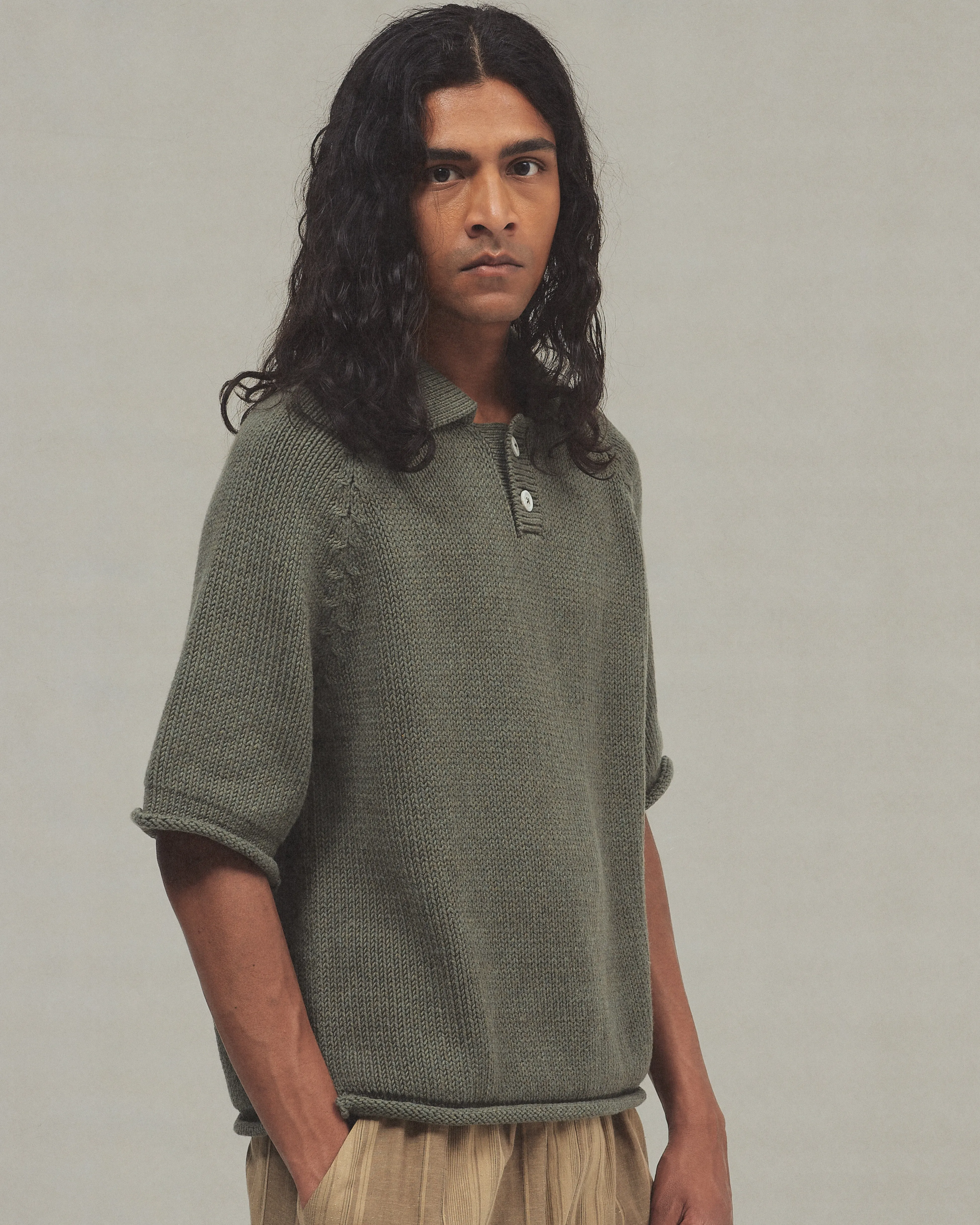 Summer Knit, Khaki sold by XENIA TELUNTS product image thumbnail 3