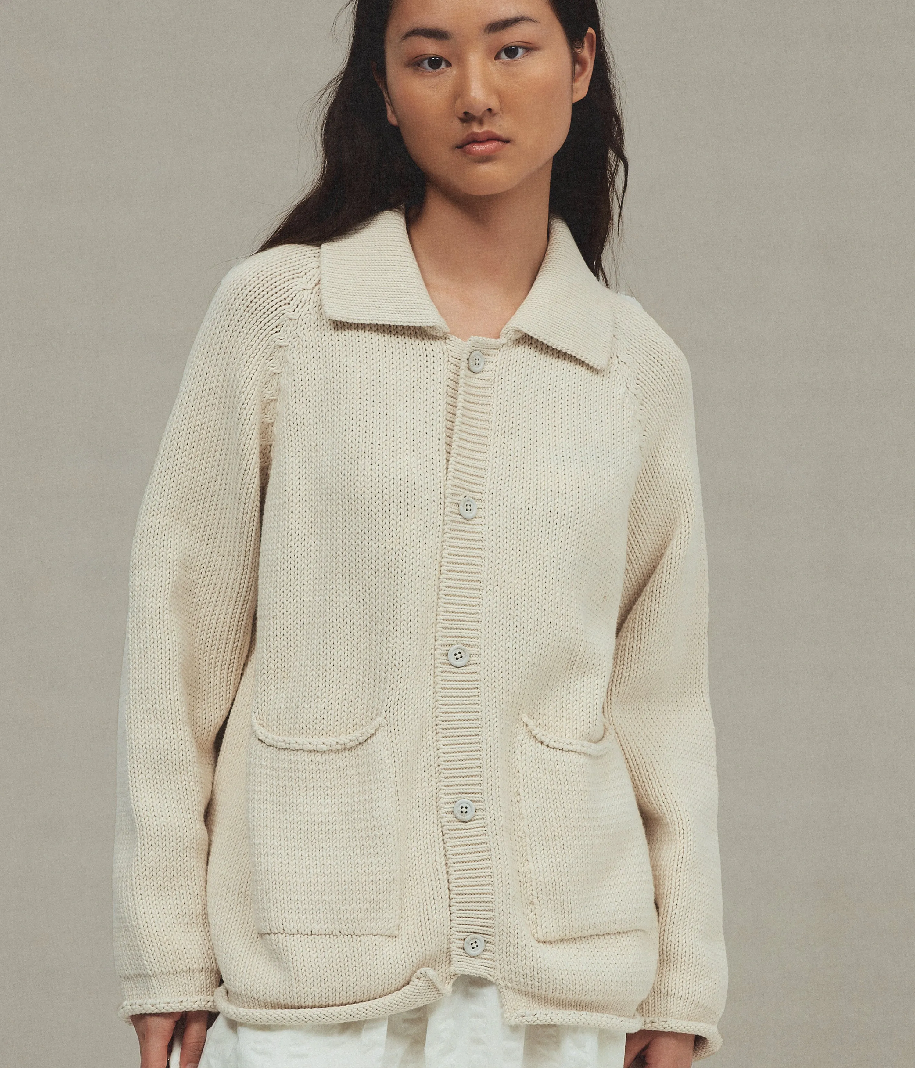 Evening Cardigan, Undyed sold by XENIA TELUNTS product image thumbnail 2