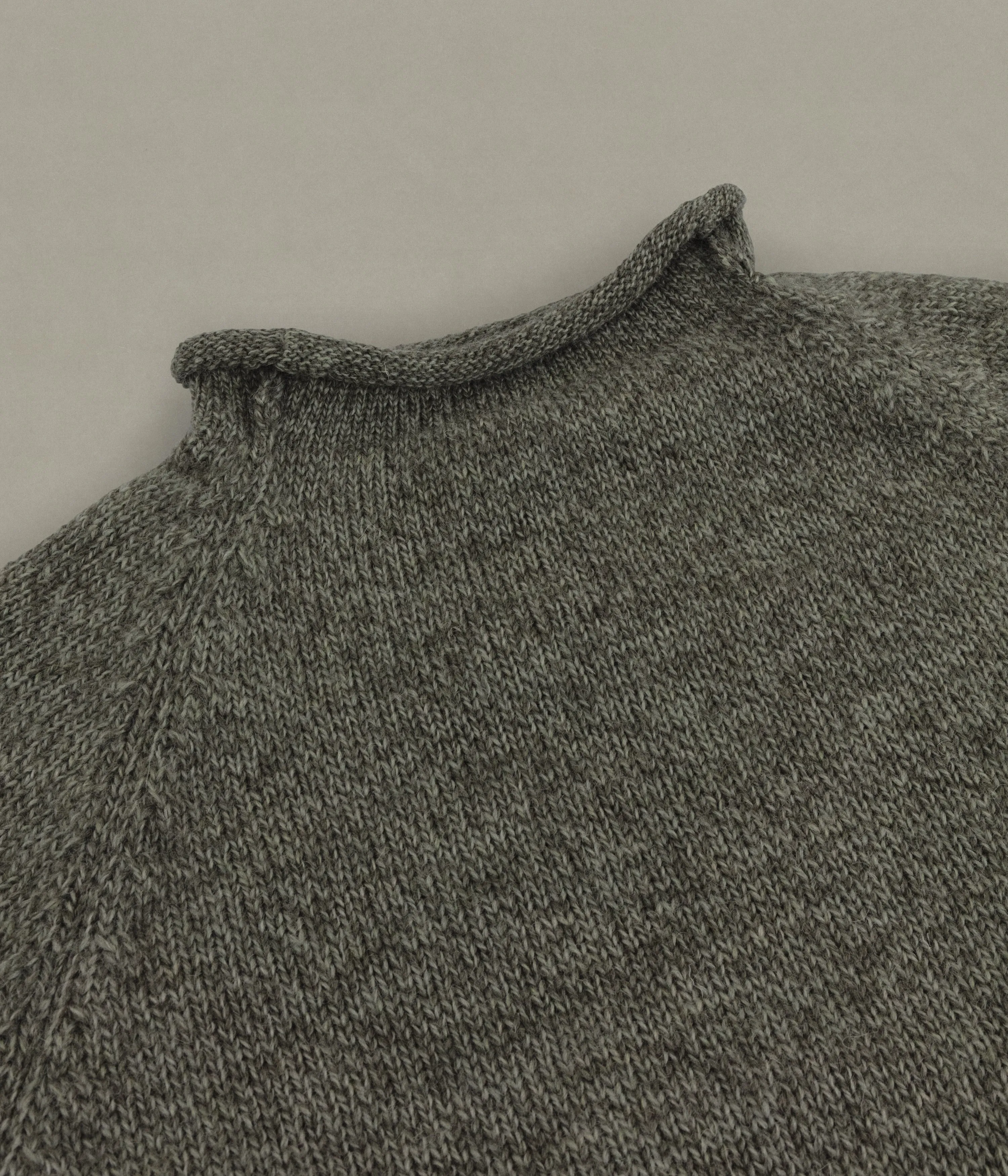 Fisherman Sweater, Sage sold by XENIA TELUNTS product image thumbnail 3