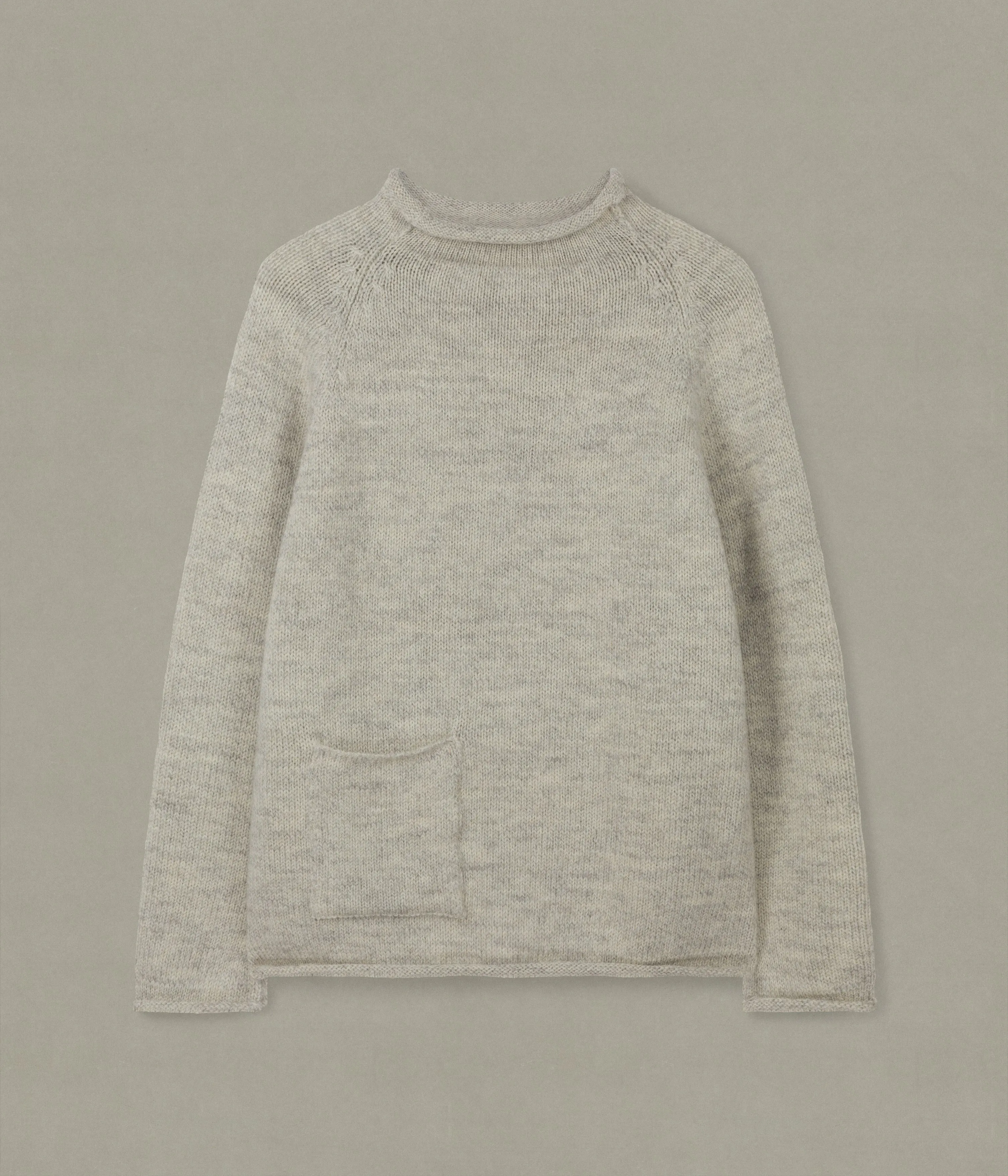 Fisherman Sweater, Morning Mist sold by XENIA TELUNTS