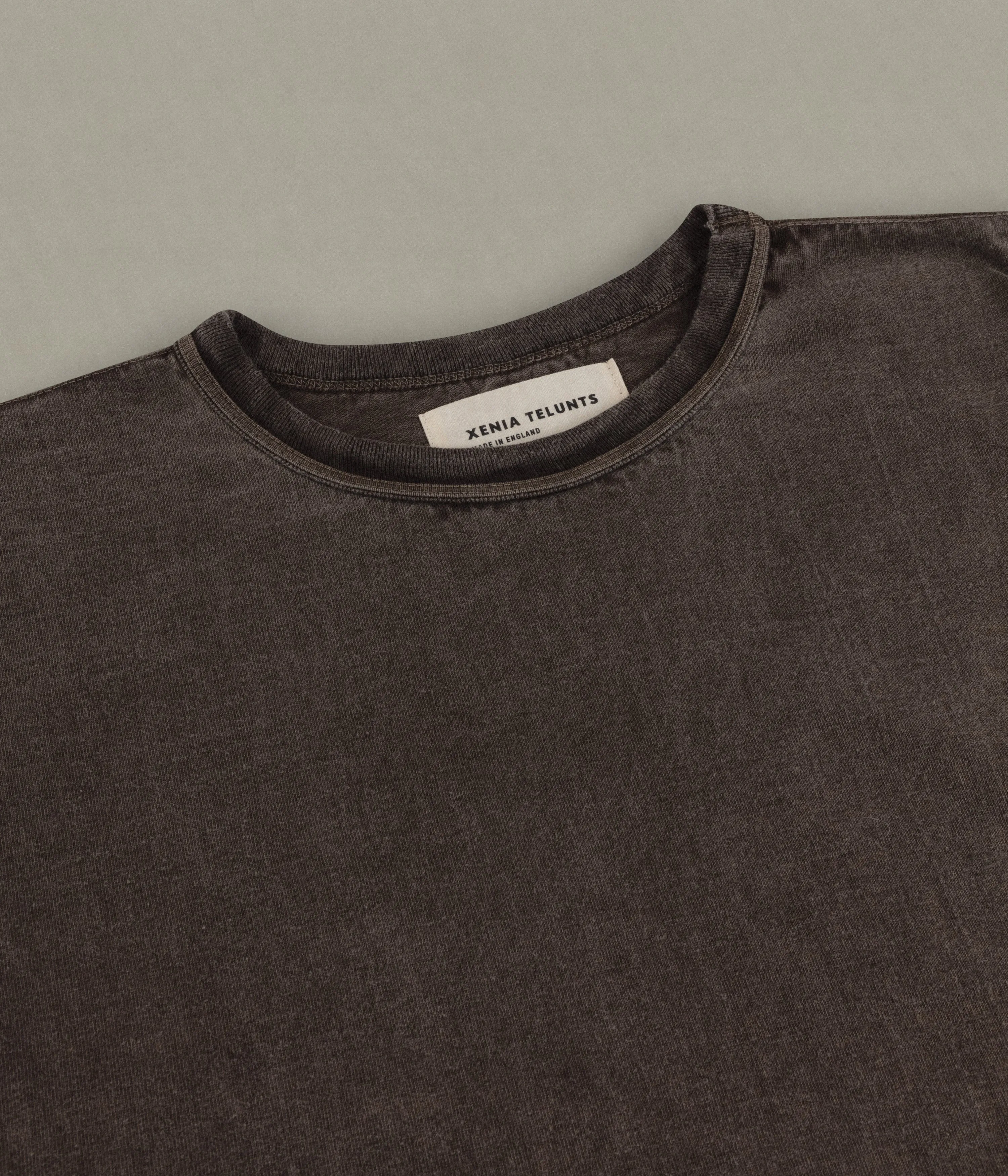 Koshtan Heavyweight T-shirt, Brown sold by XENIA TELUNTS product image thumbnail 3