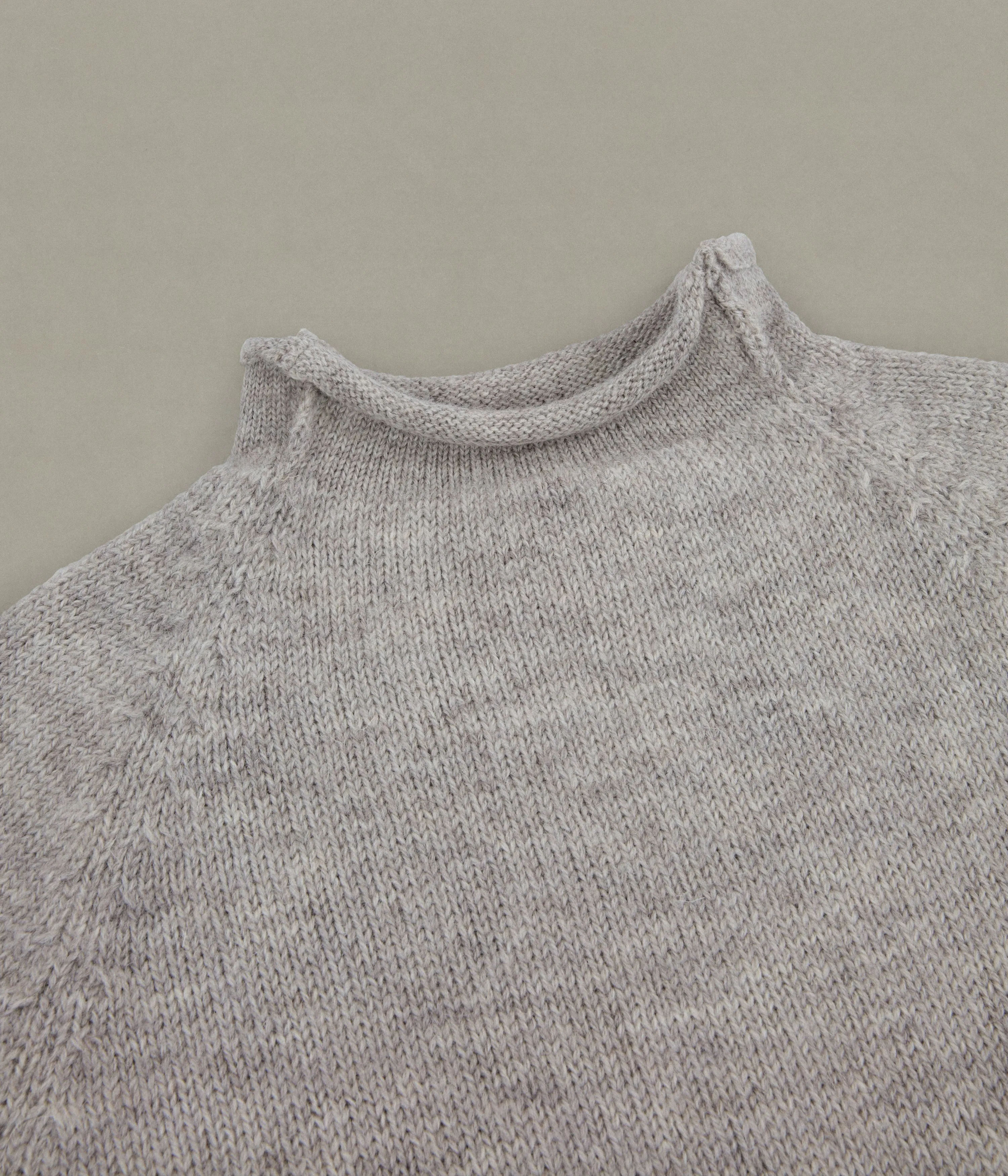 Fisherman Sweater, Oatmeal sold by XENIA TELUNTS product image thumbnail 3