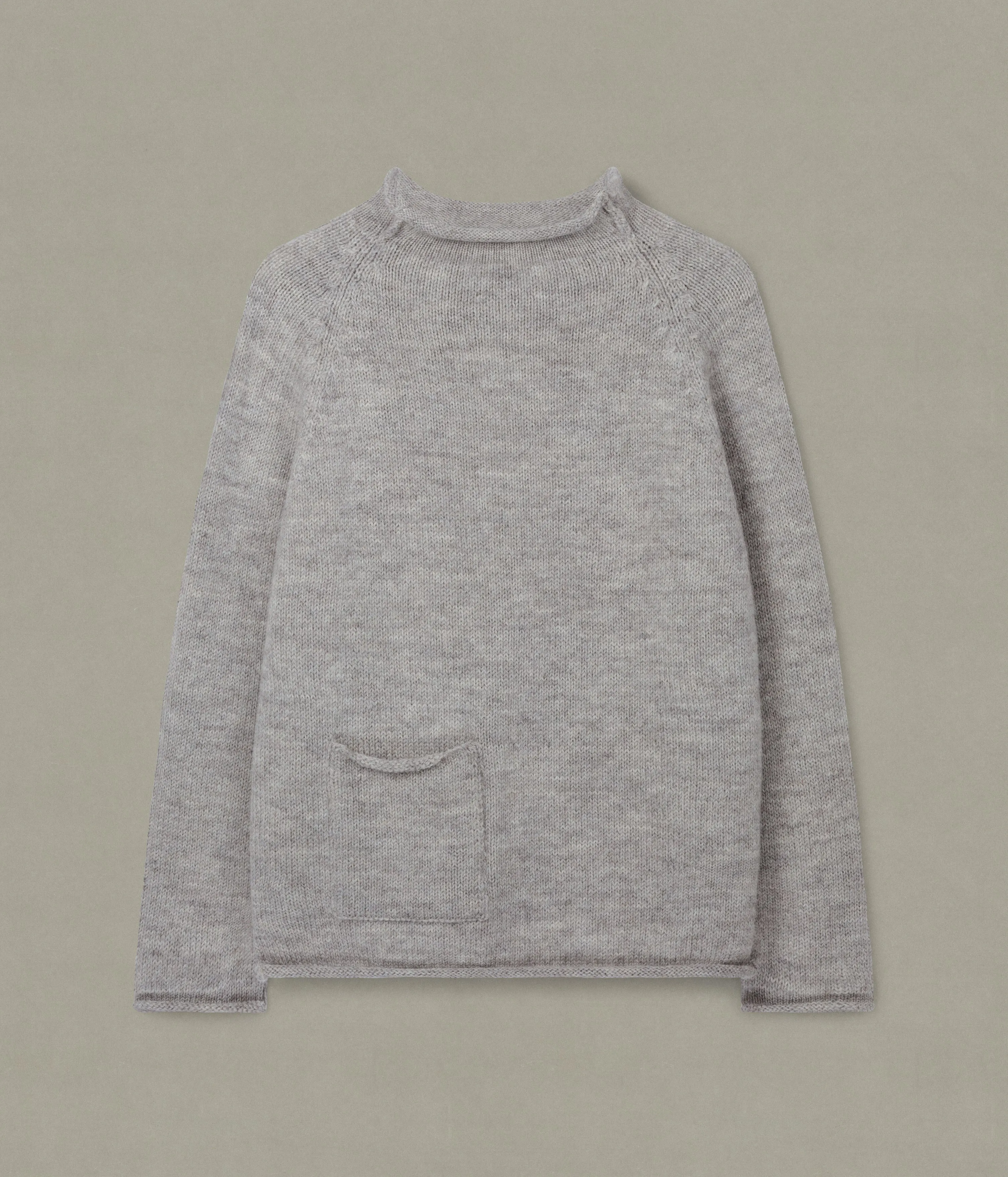 Fisherman Sweater, Oatmeal sold by XENIA TELUNTS