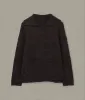 Sailor's Neck Sweater, Brown sold by XENIA TELUNTS