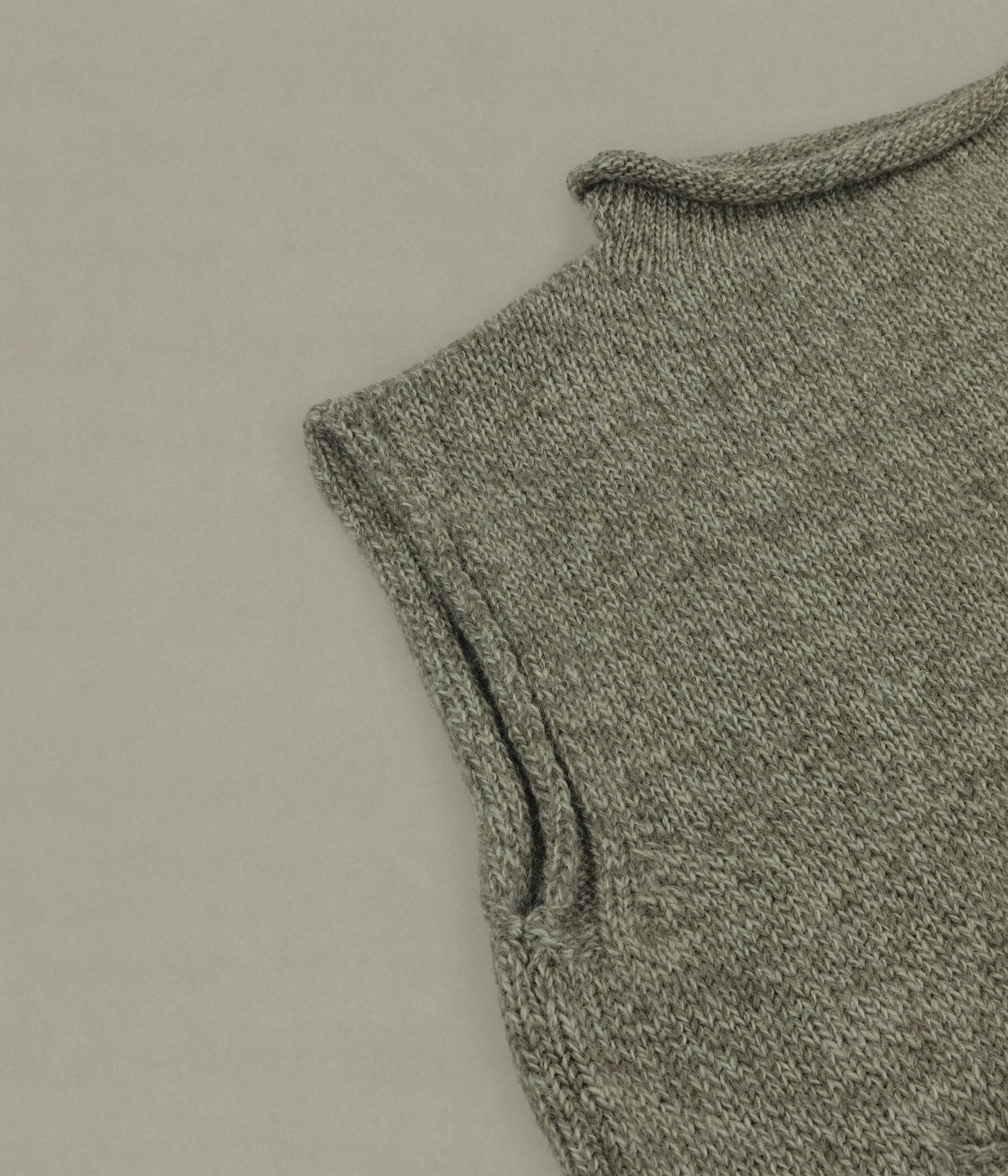 Fisherman Vest, Sage sold by XENIA TELUNTS product image thumbnail 3