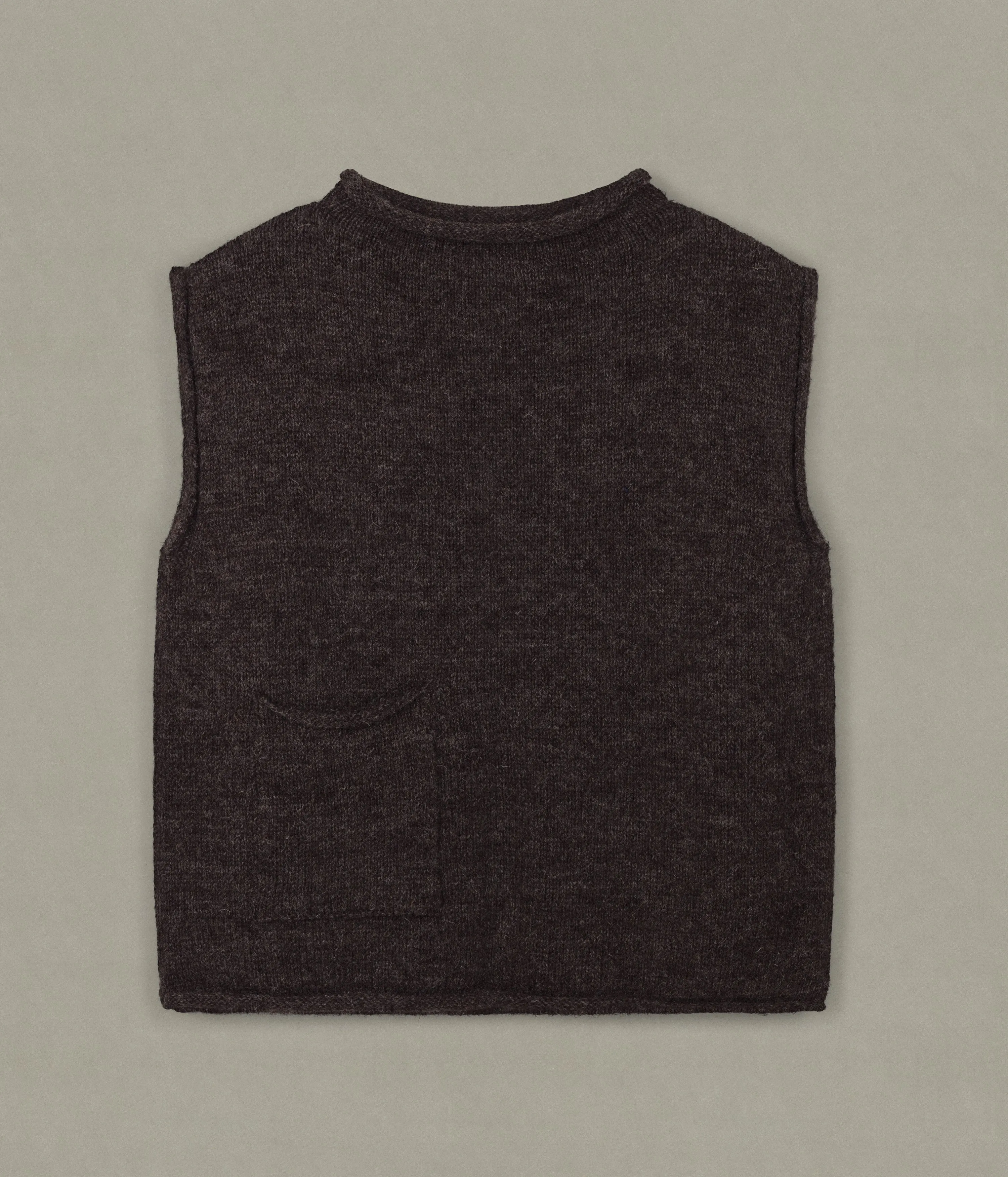 Fisherman Vest, Brown sold by XENIA TELUNTS