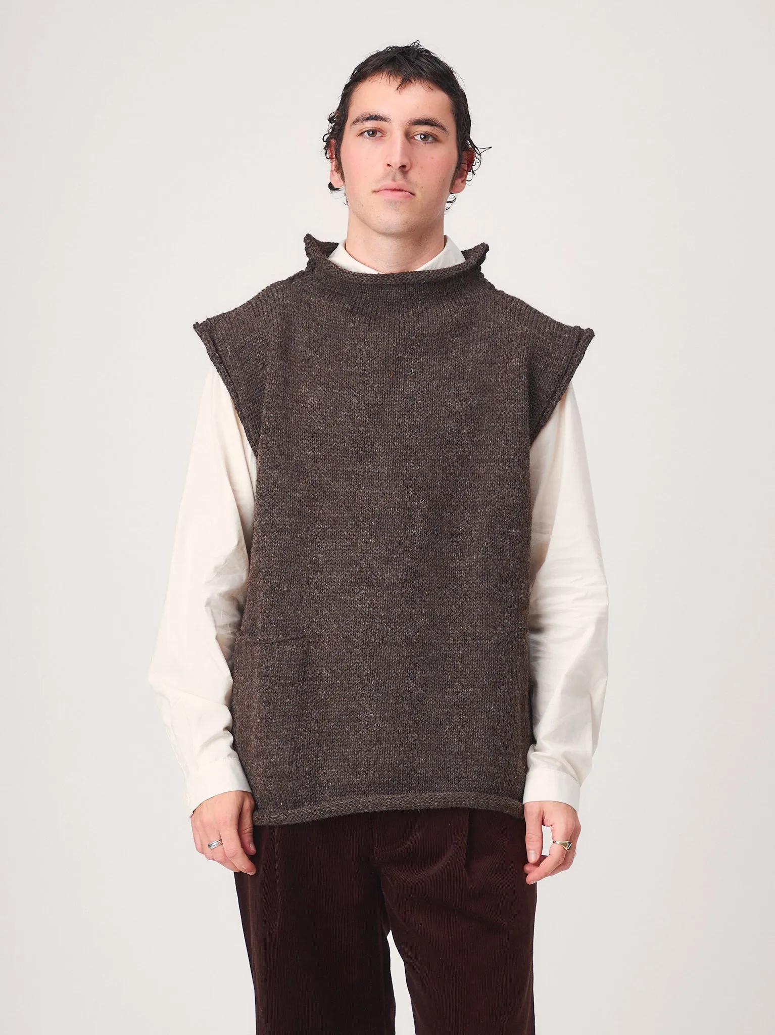 Fisherman Vest, Brown sold by XENIA TELUNTS product image thumbnail 4