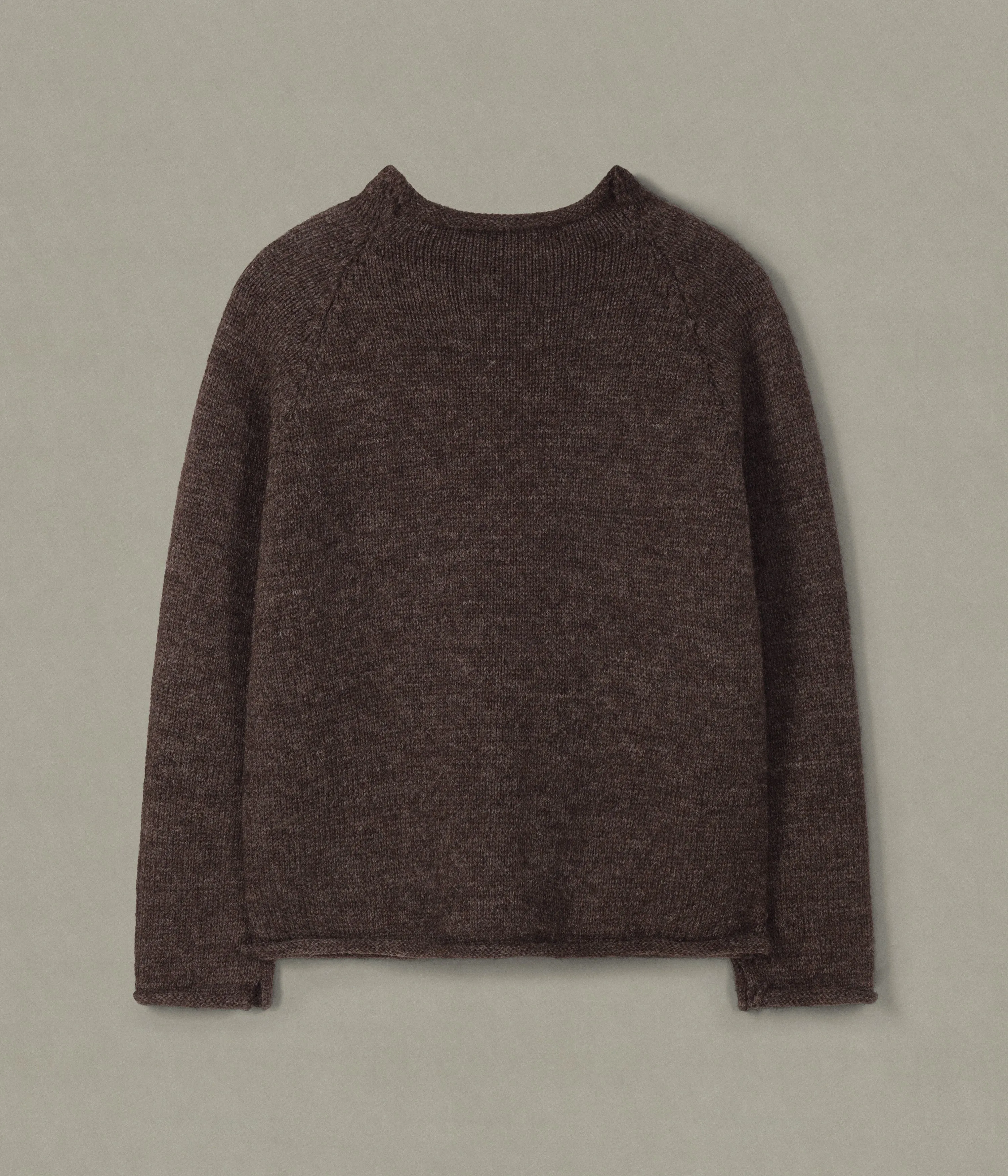 Fisherman Sweater, Brown sold by XENIA TELUNTS product image thumbnail 3