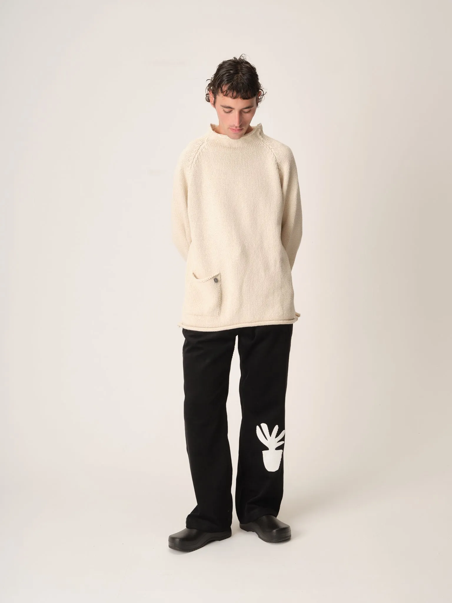 Plant Pot Cord Pant, Black sold by XENIA TELUNTS product image thumbnail 5
