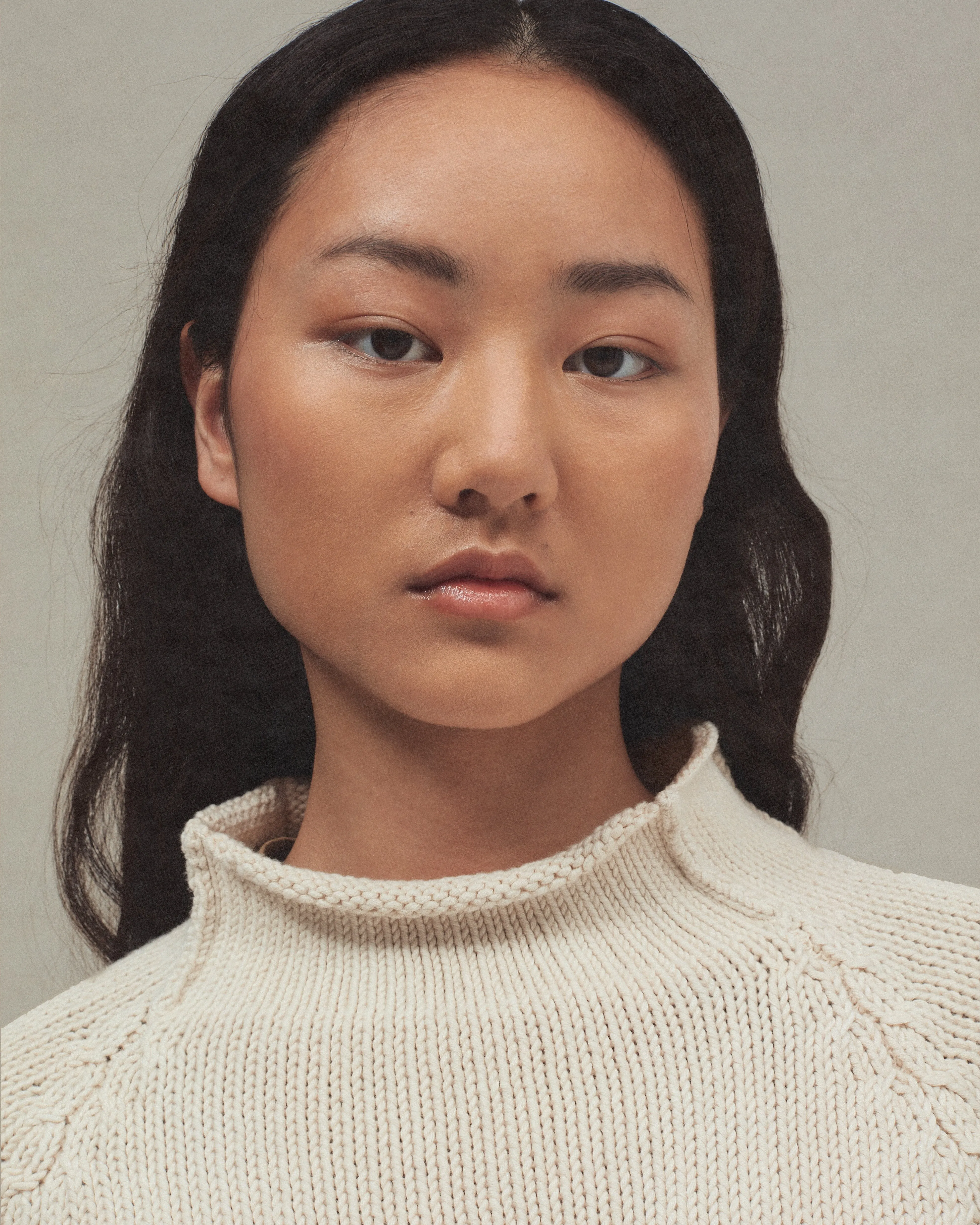 Cotton Fisherman Sweater, Undyed sold by XENIA TELUNTS product image thumbnail 5