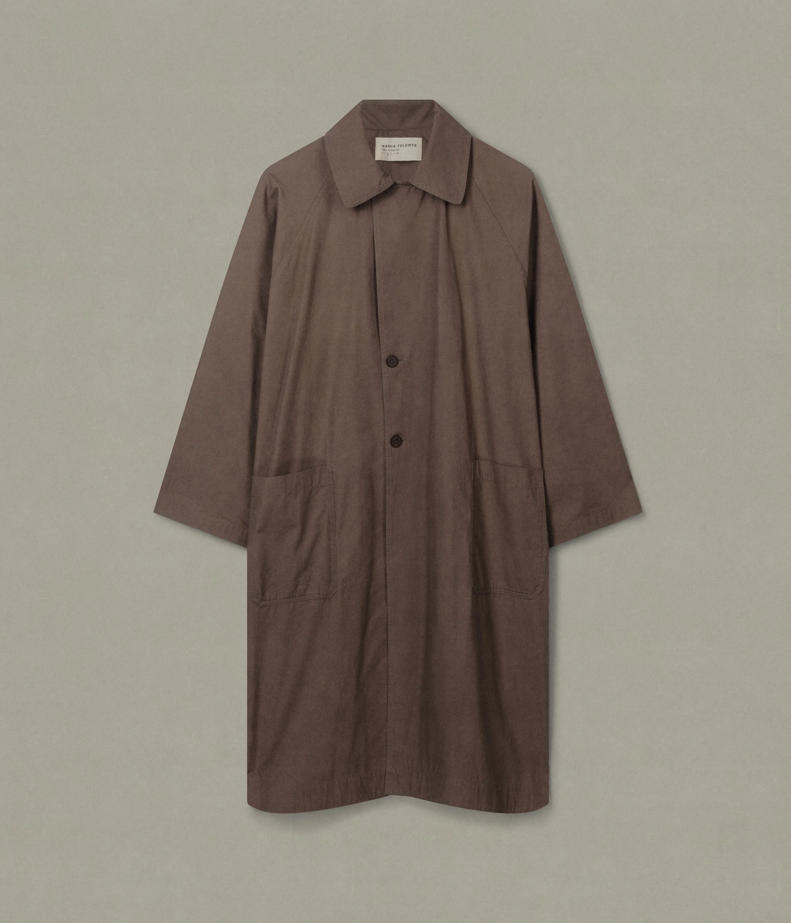 Summer Coat, Brown sold by XENIA TELUNTS