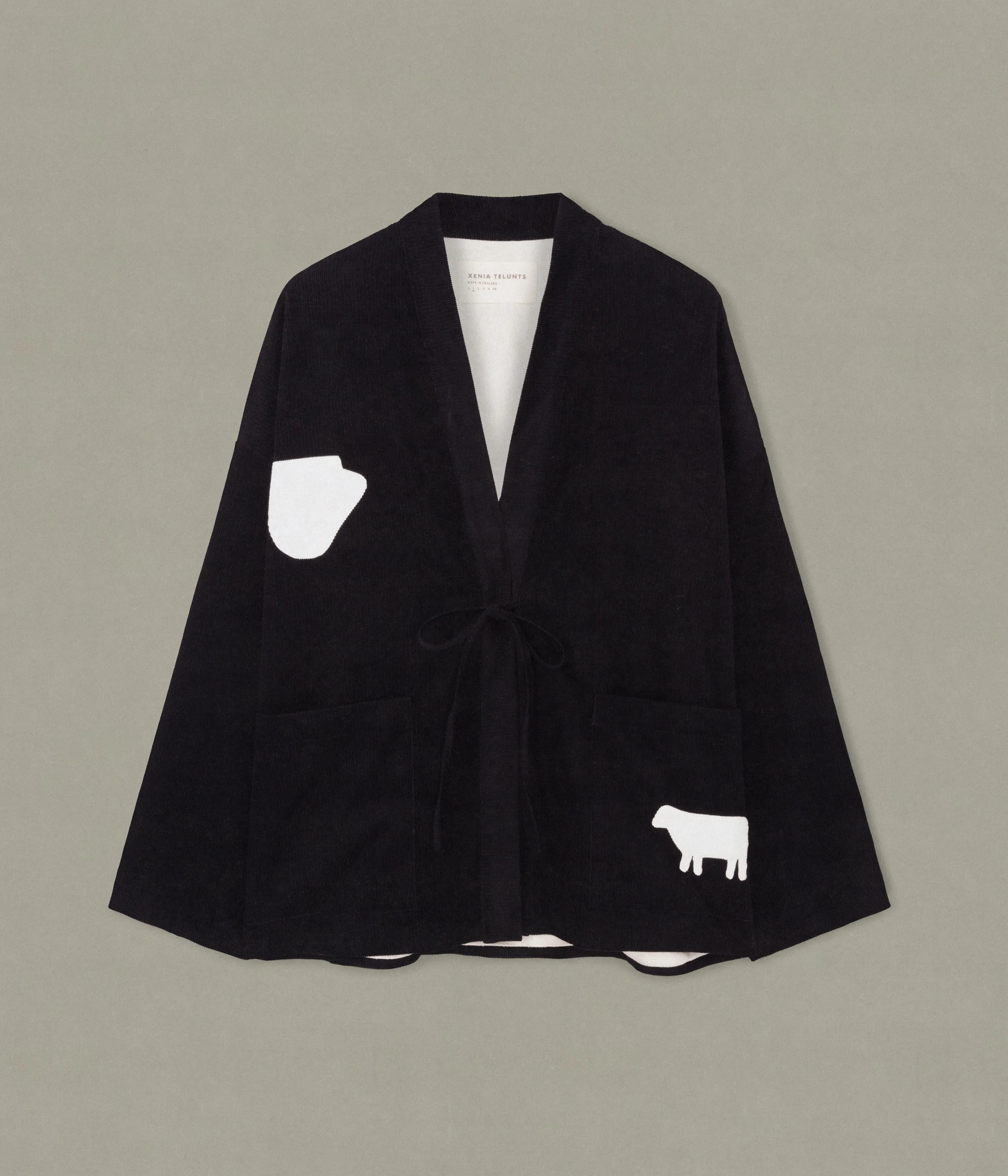 Cord Kimono sold by XENIA TELUNTS