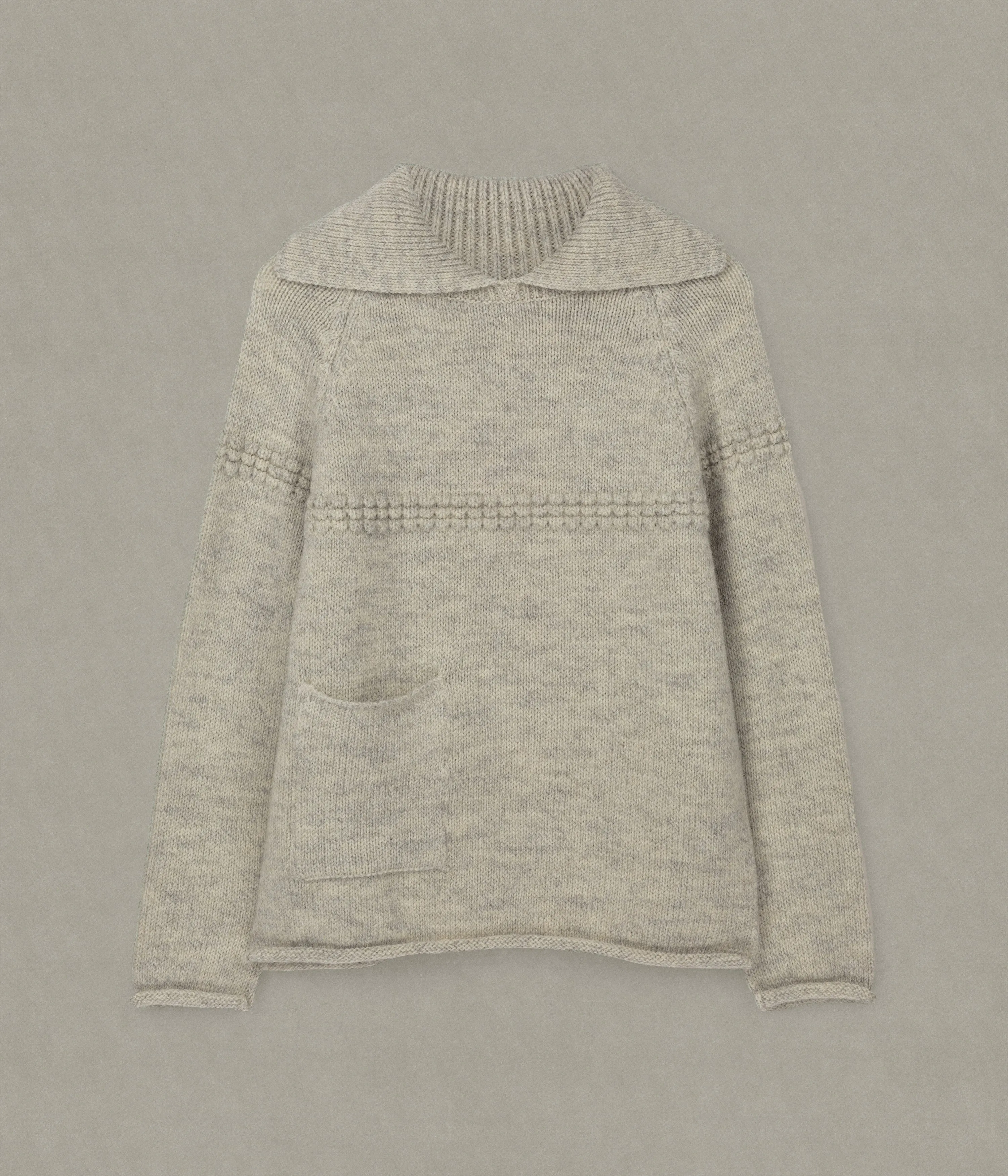 Sailor's Neck Sweater, Morning Mist sold by XENIA TELUNTS