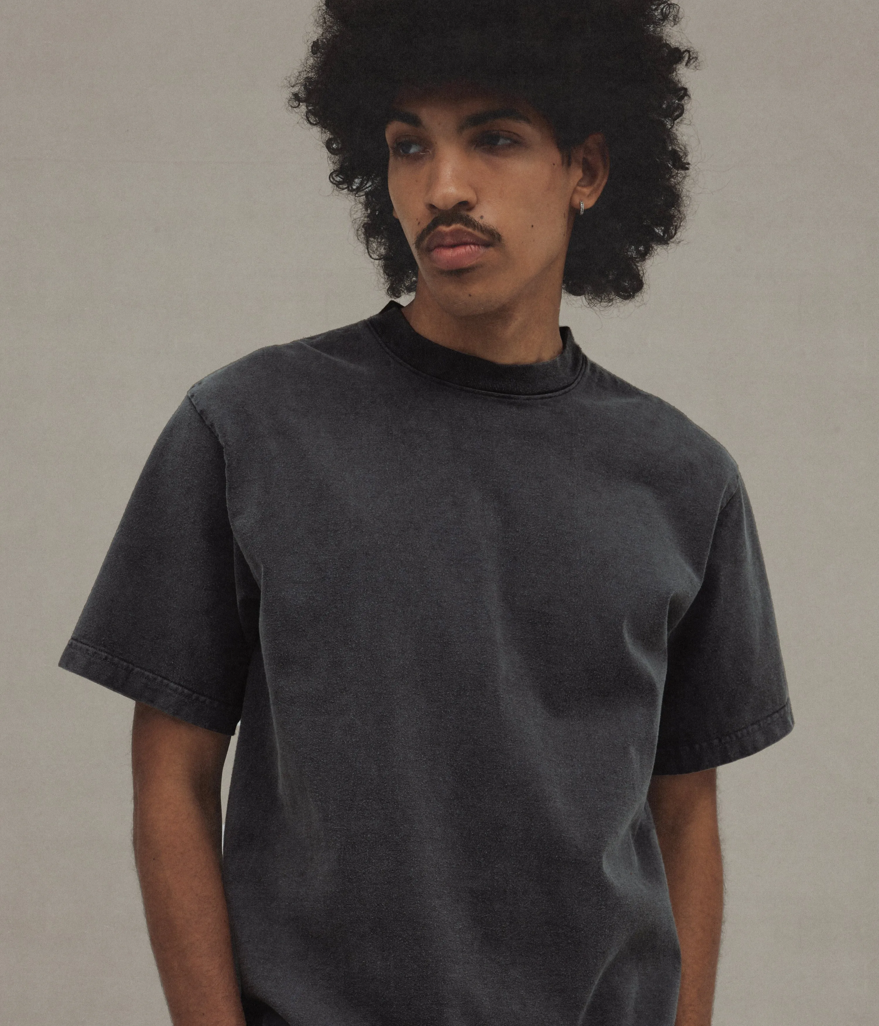 Kapan Heavyweight T-shirt, Grey sold by XENIA TELUNTS product image thumbnail 3
