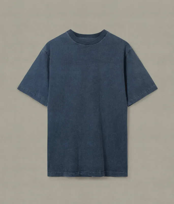 Kapan Heavyweight T-shirt, Blue made by XENIA TELUNTS