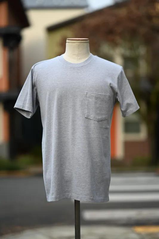 SJ Heather Grey Pocket Tee V2 sold by Ship John