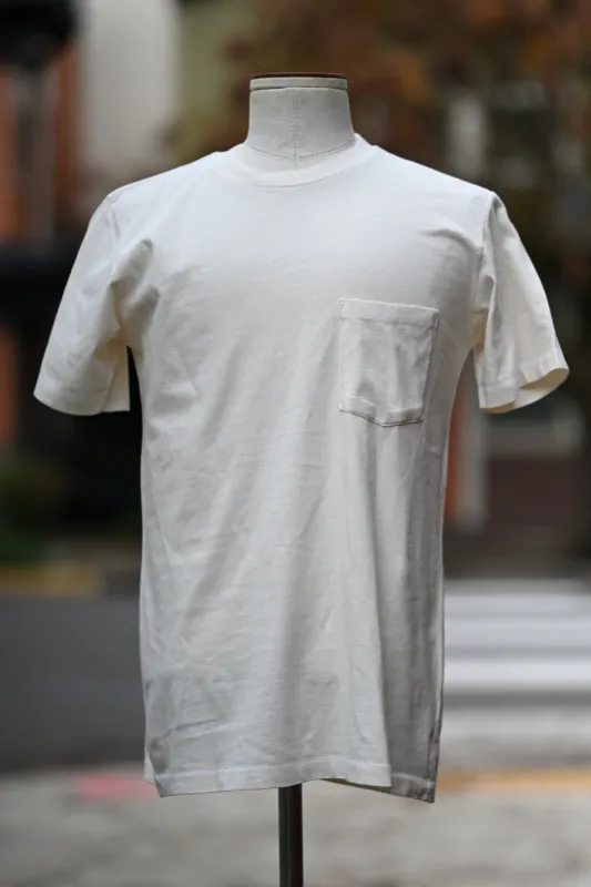 SJ White Pocket Tee V2 sold by Ship John