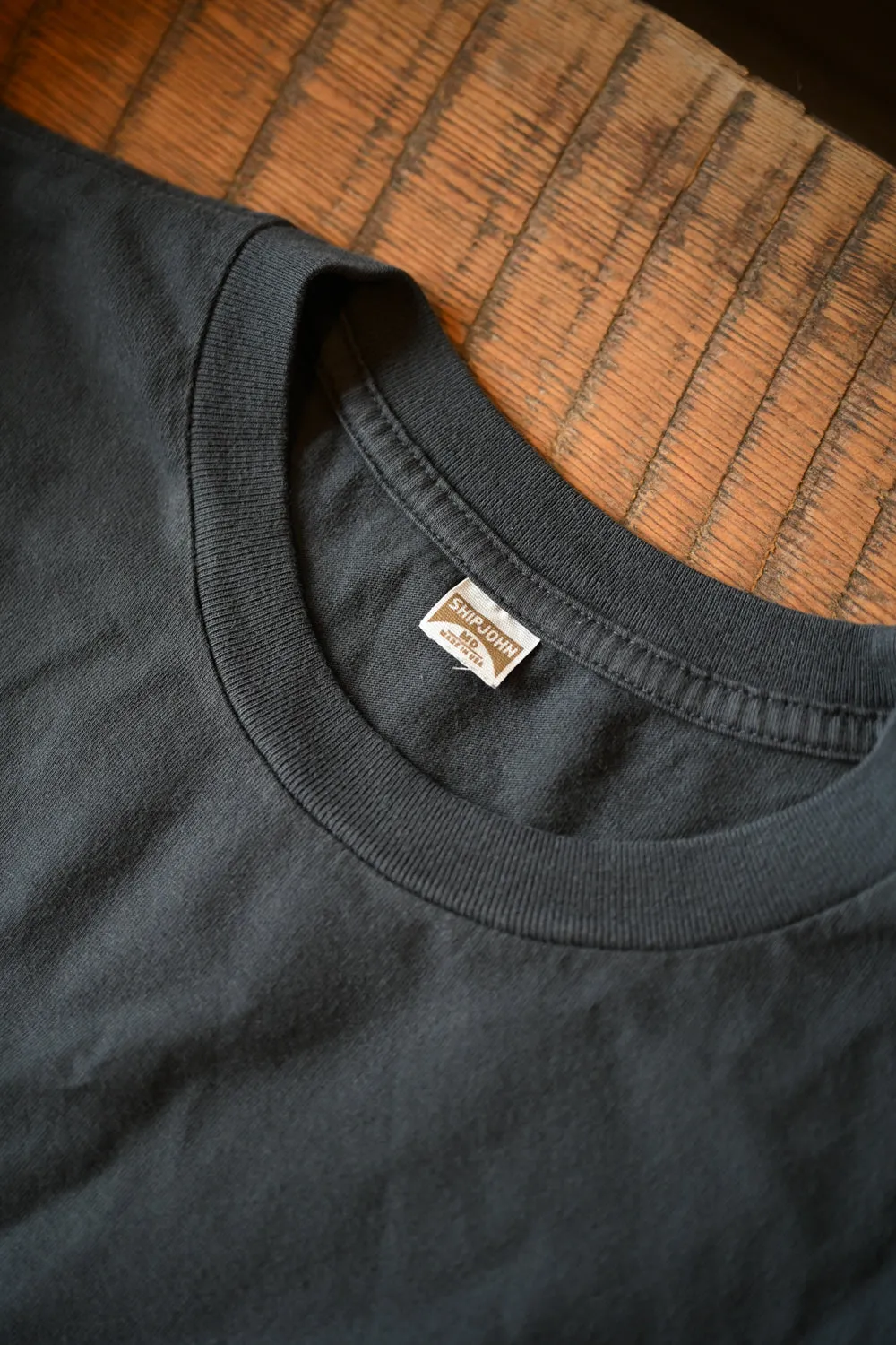 SJ Black Pocket Tee V2 sold by Ship John product image thumbnail 3