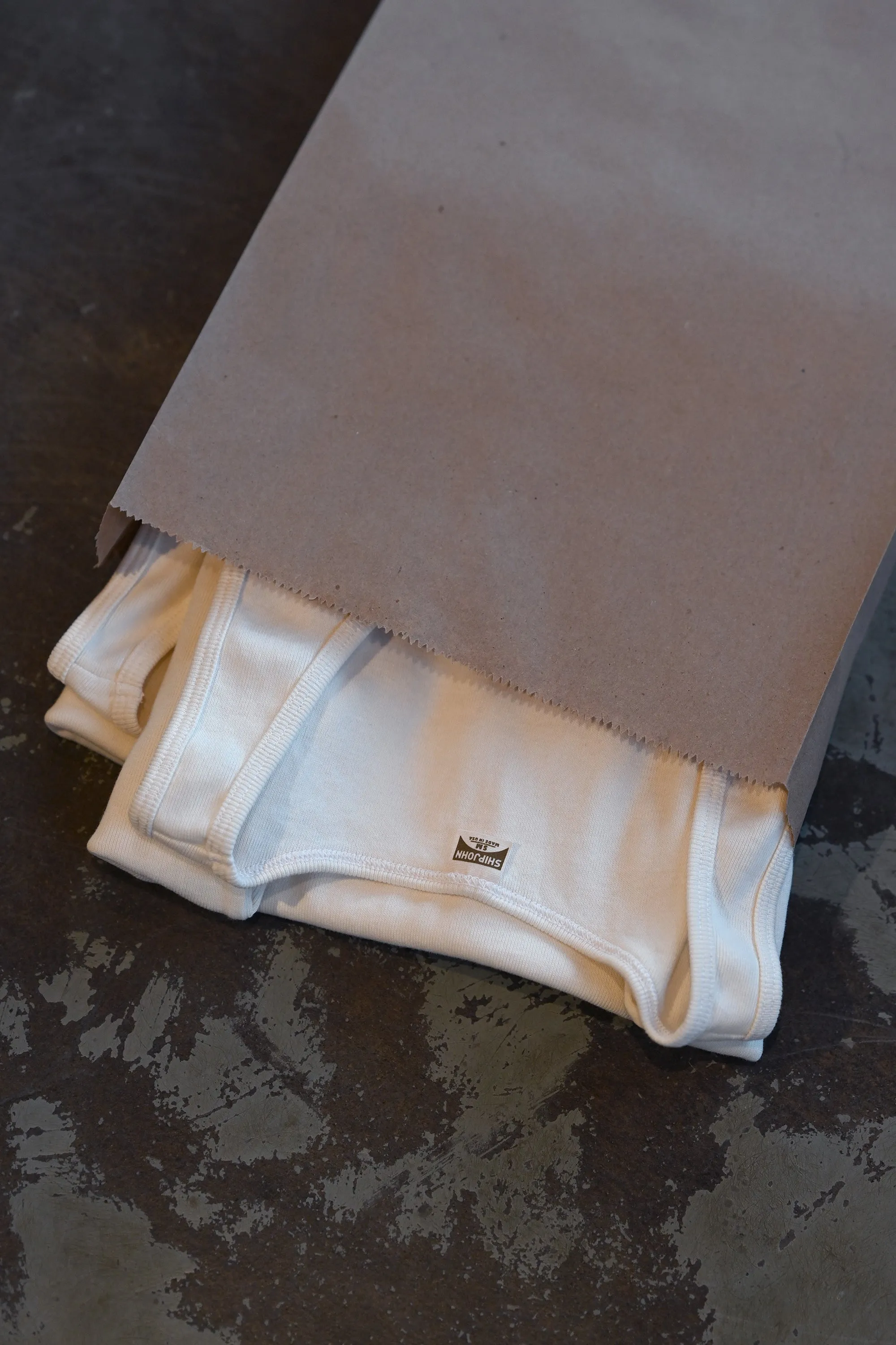 SJ White Tank Top sold by Ship John product image thumbnail 3