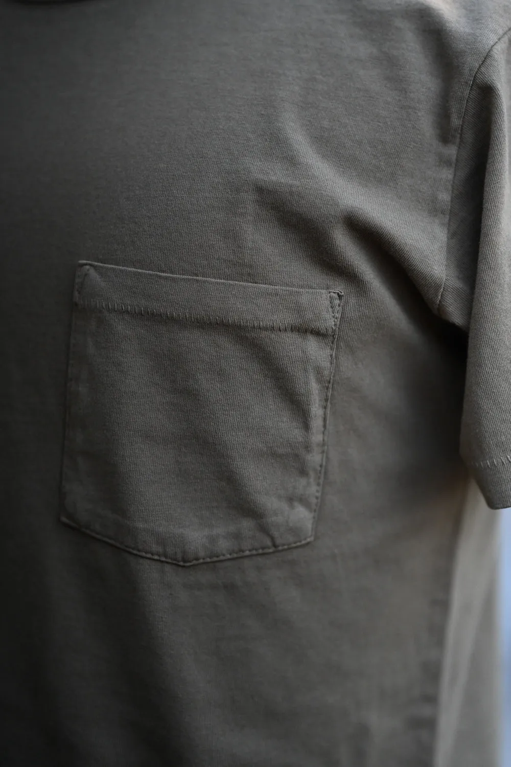 SJ Olive Green Pocket Tee V2 sold by Ship John product image thumbnail 4