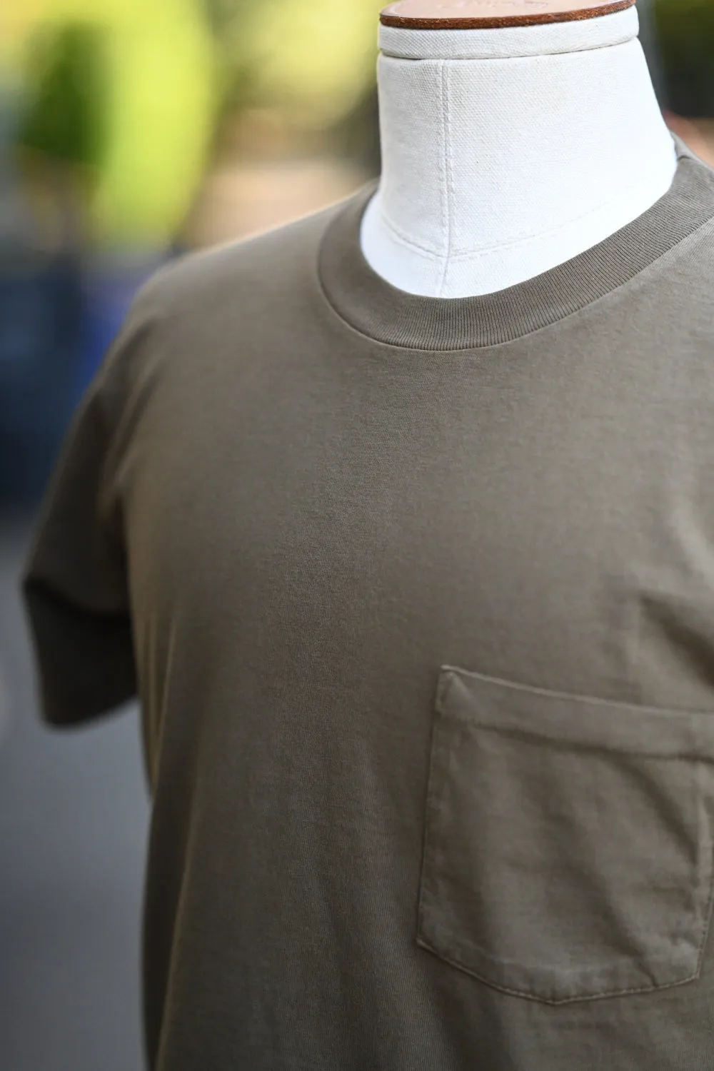 SJ Olive Green Pocket Tee V2 sold by Ship John product image thumbnail 3