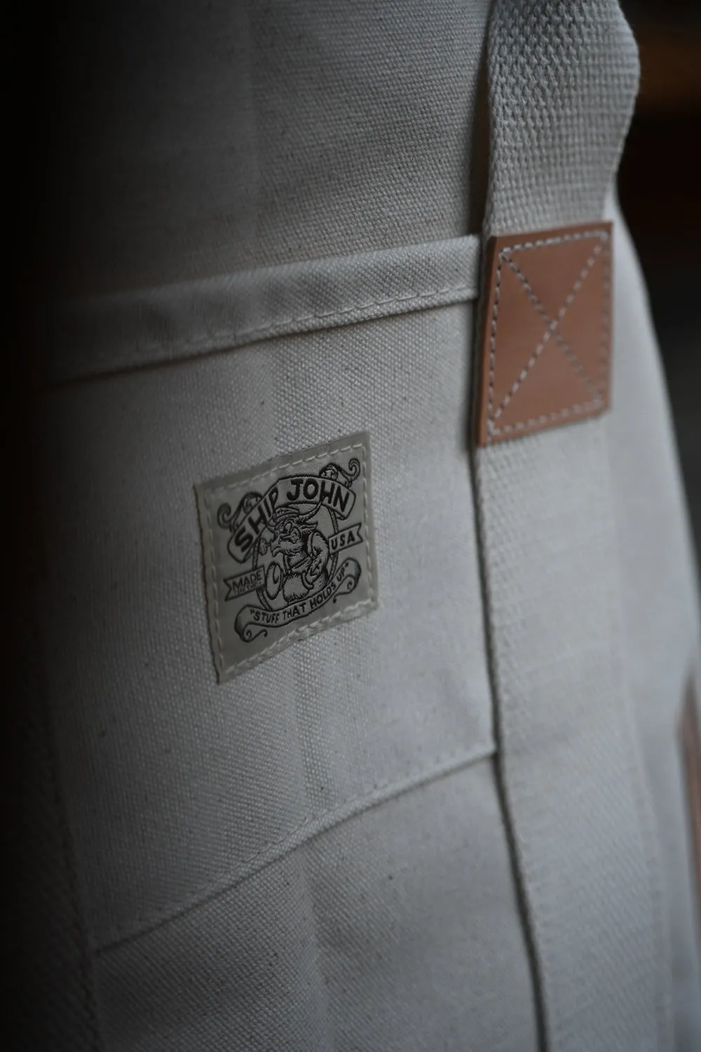 Beckel Canvas x Ship John - Handi Tote Bag sold by Ship John product image thumbnail 3