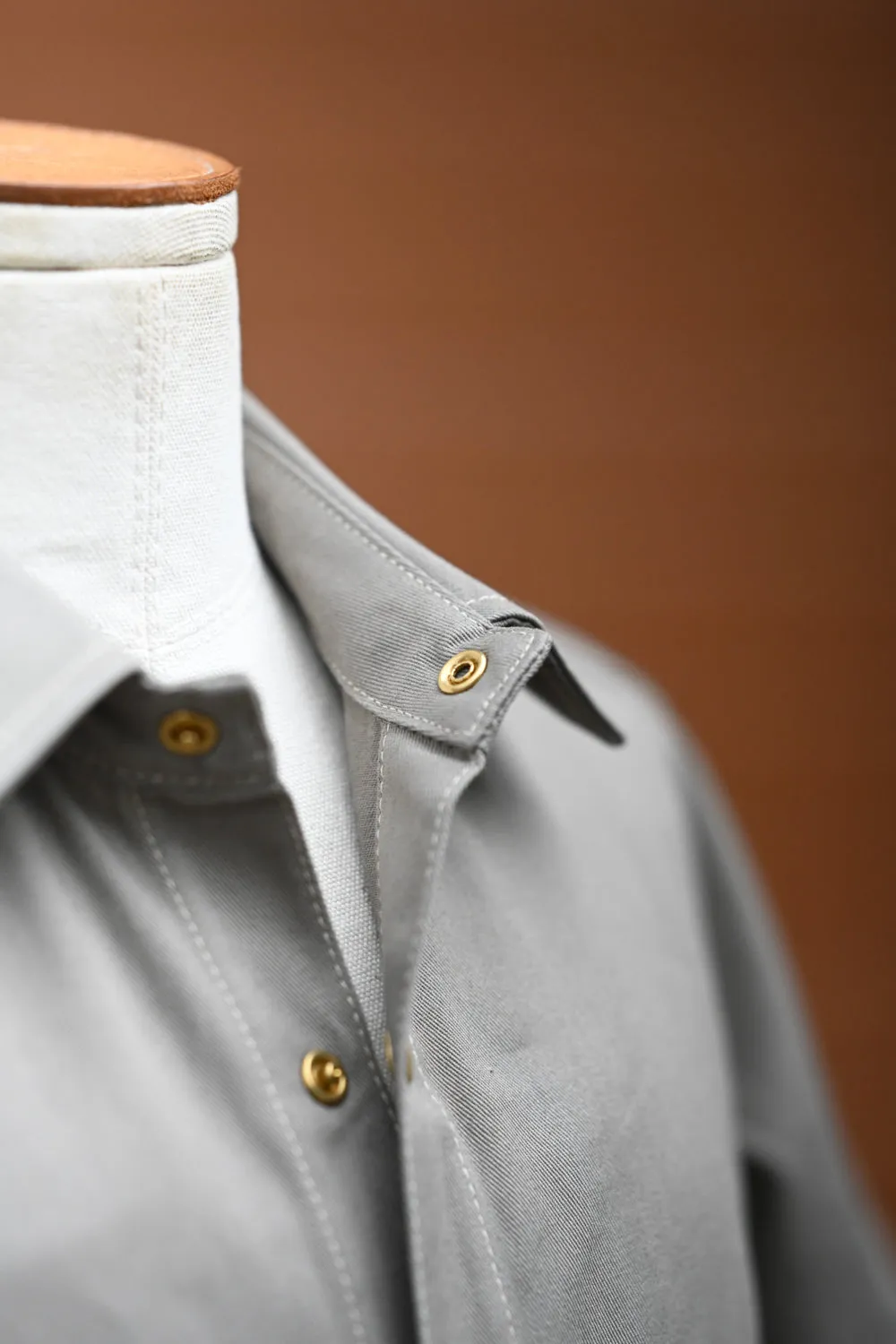 Jerry Shirt - Short Sleeve - Sage Cotton Twill sold by Ship John product image thumbnail 5