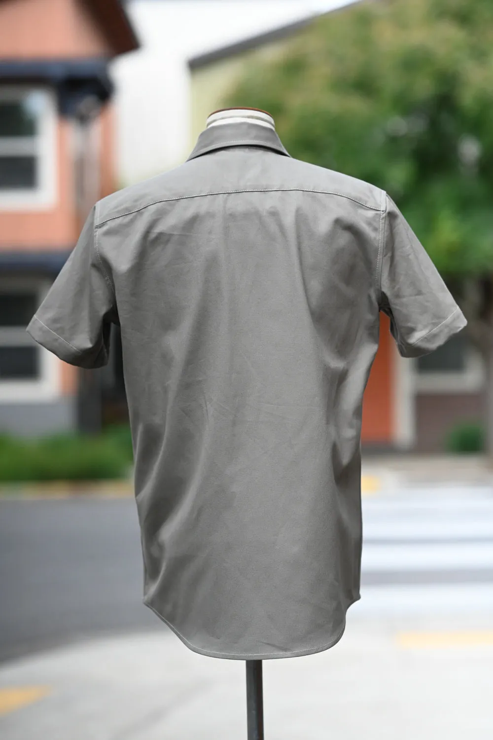 Jerry Shirt - Short Sleeve - Sage Cotton Twill sold by Ship John product image thumbnail 4