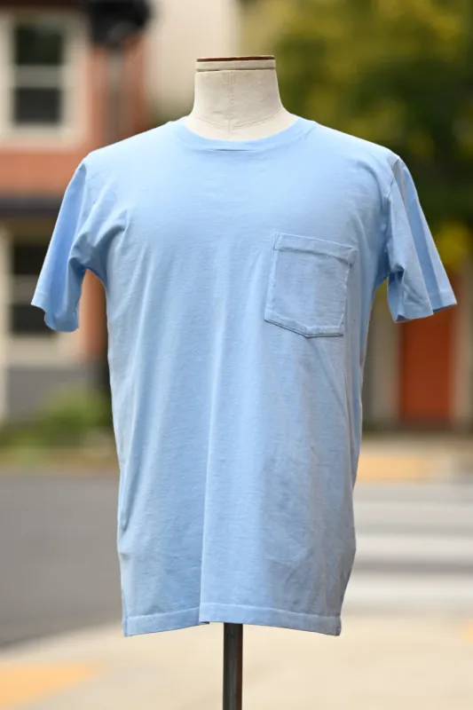 SJ Sky Blue Pocket Tee V2 sold by Ship John